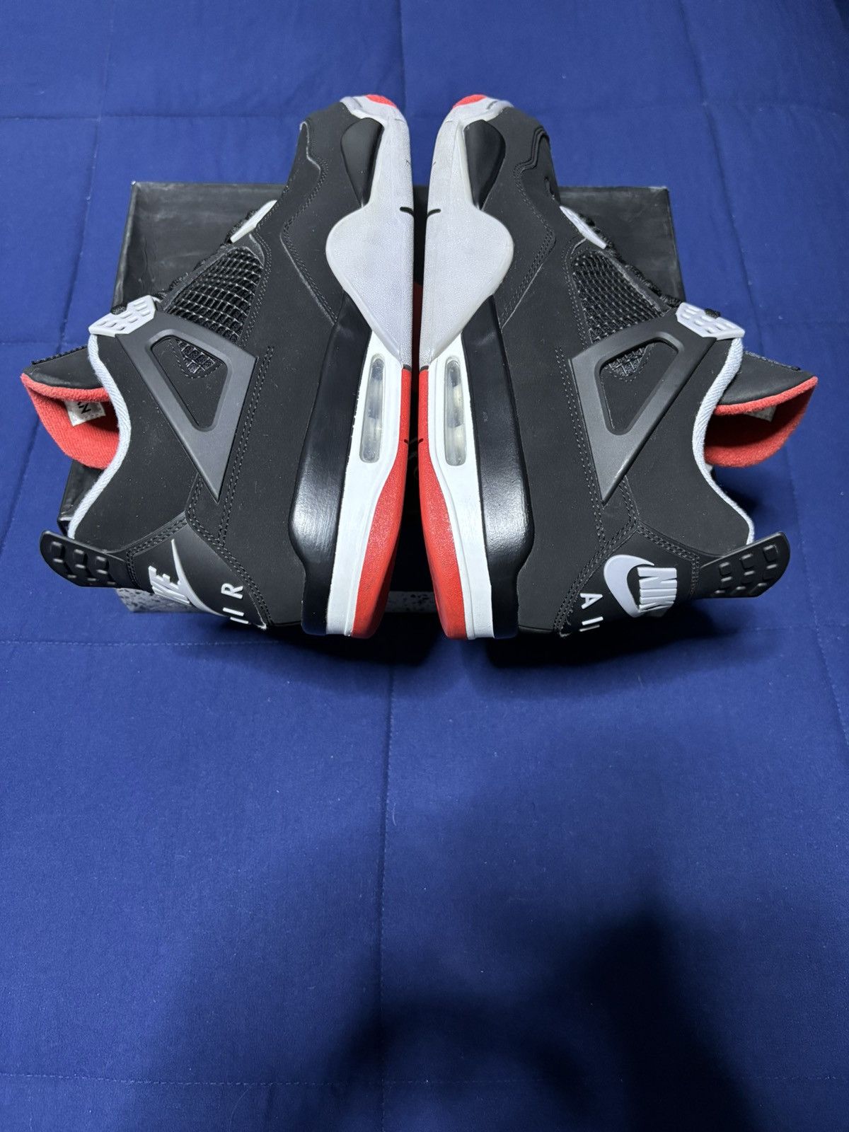 Jordan Brand Jordan 4 Retro OG Bred 2019 Size 12 Size US 12 / EU 45 - 2 Thumbnail