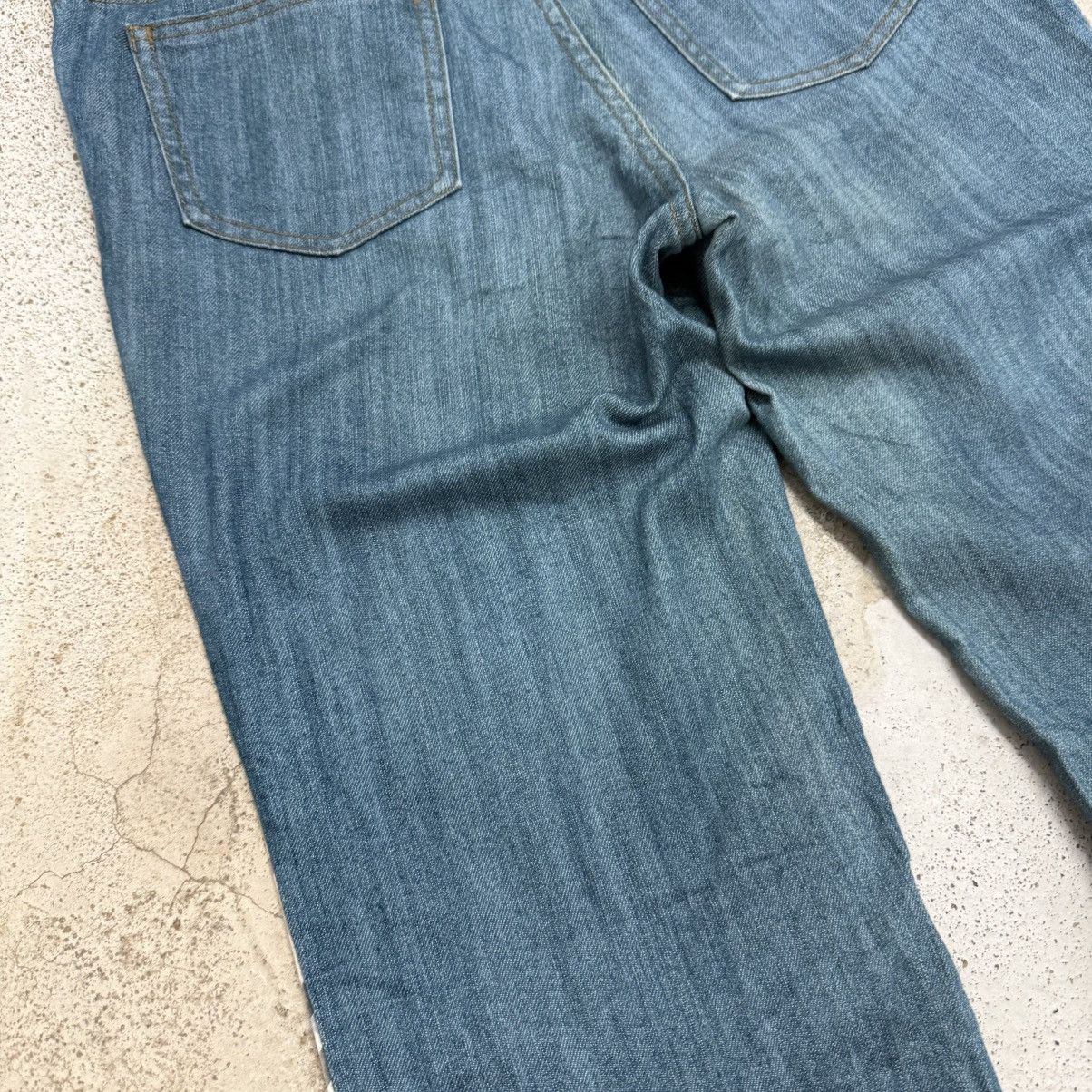 Burberry Flare Burberry Nova Check Line Whisker Denim Pants Size 27" / US 4 / IT 40 - 12 Thumbnail