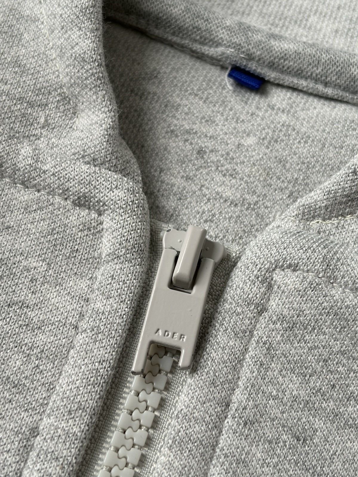 Ader Error Adder Error Gray Zip Heavy Hoodie Size US L / EU 52-54 / 3 - 10 Thumbnail