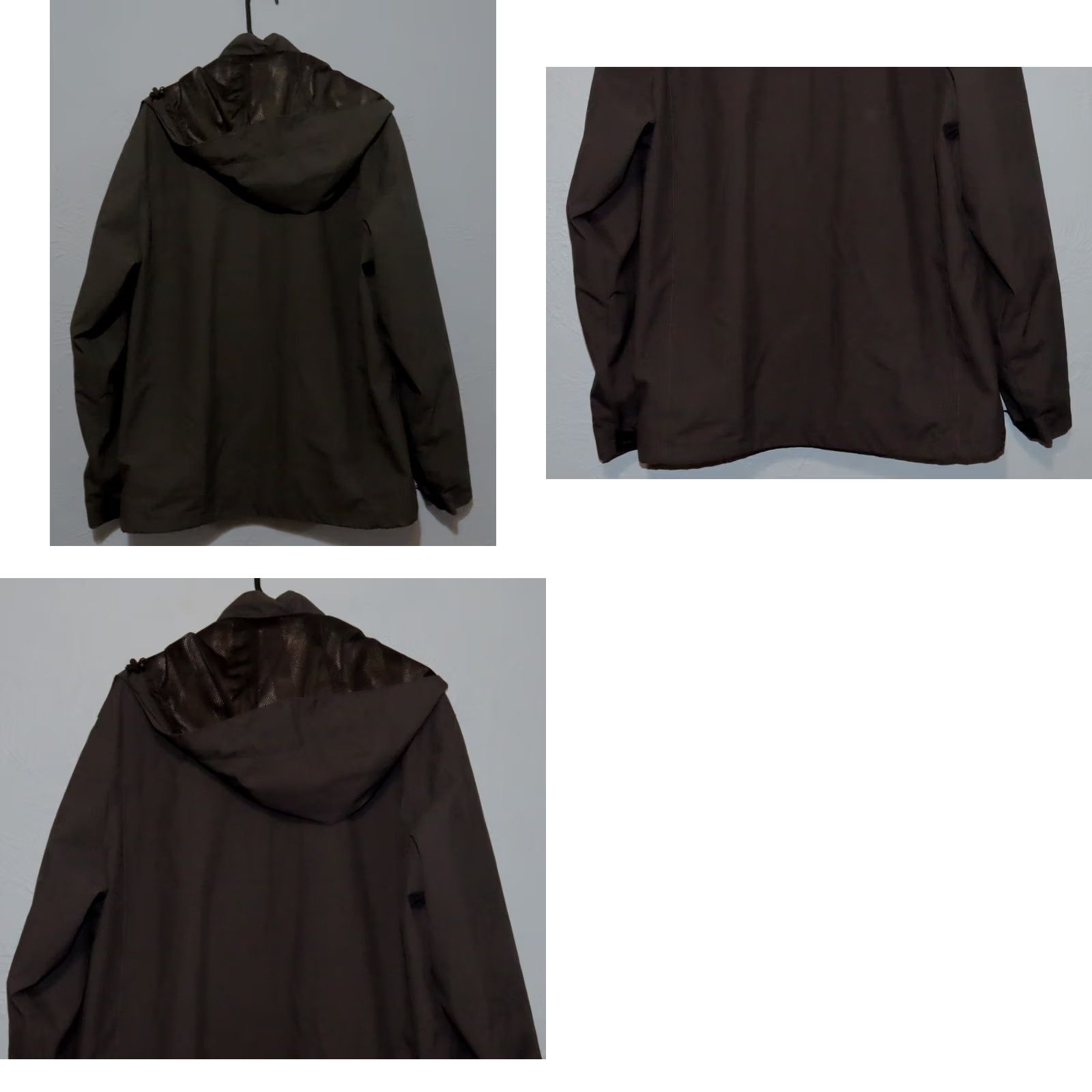 Rains OTU Men's L Black Hooded Rain Jacket Coat Waterproof Breathable Rain Jacket Mens L Black OTU Size US L / EU 52-54 / 3 - 8 Thumbnail
