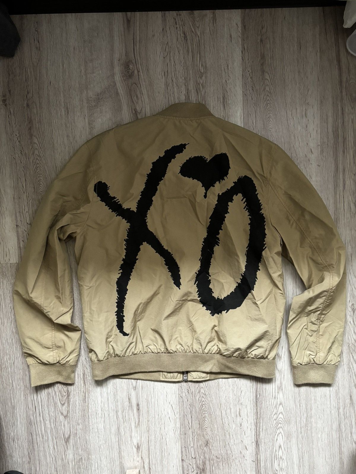 H&M × The Weeknd The Weeknd x HM XO Bomber Khaki Beige Jacket Size US M / EU 48-50 / 2 - 2 Thumbnail