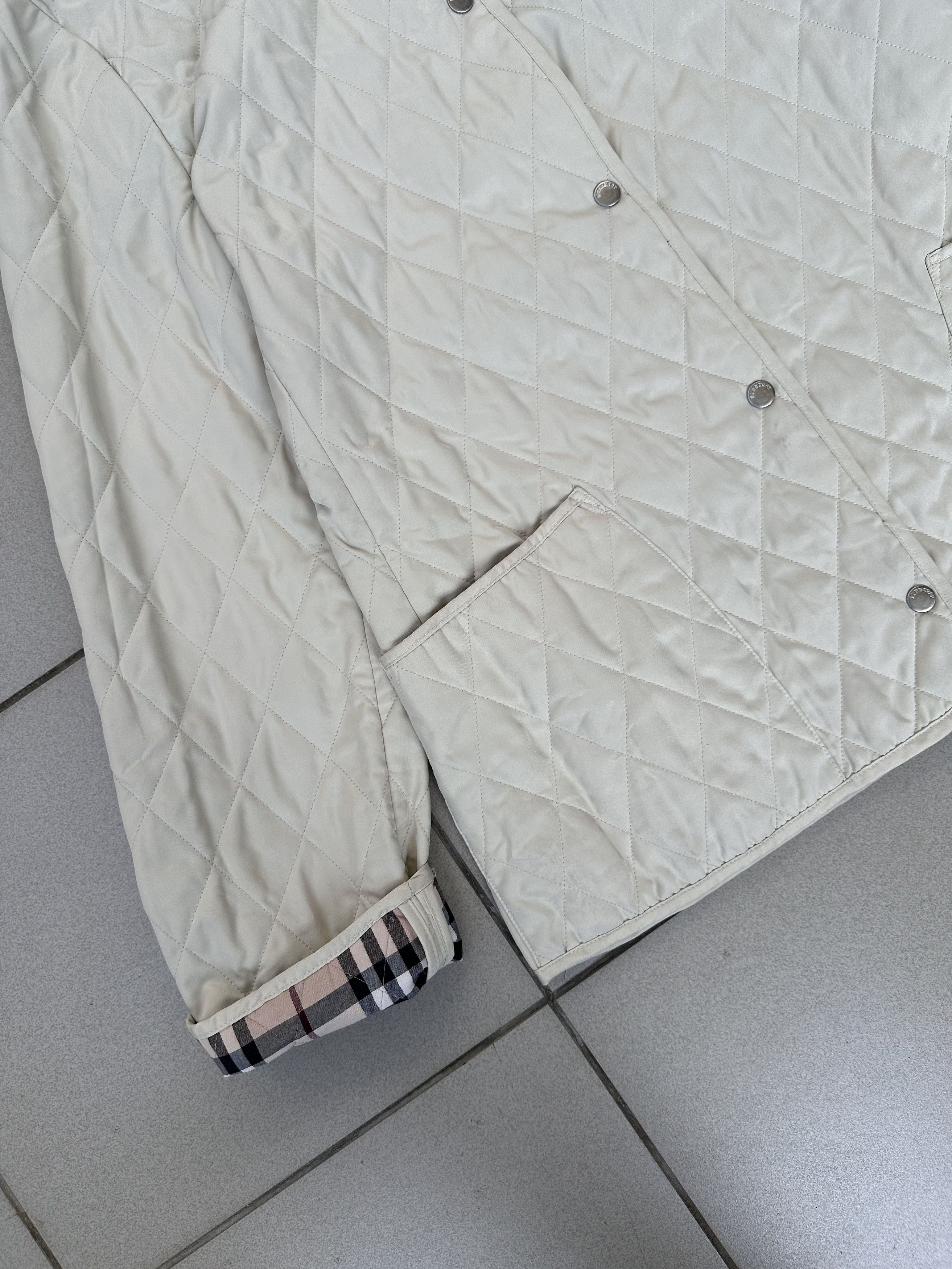 Burberry × Vintage Vintage Burberry nova check quilted women jacket Size L / US 10 / IT 46 - 6 Thumbnail