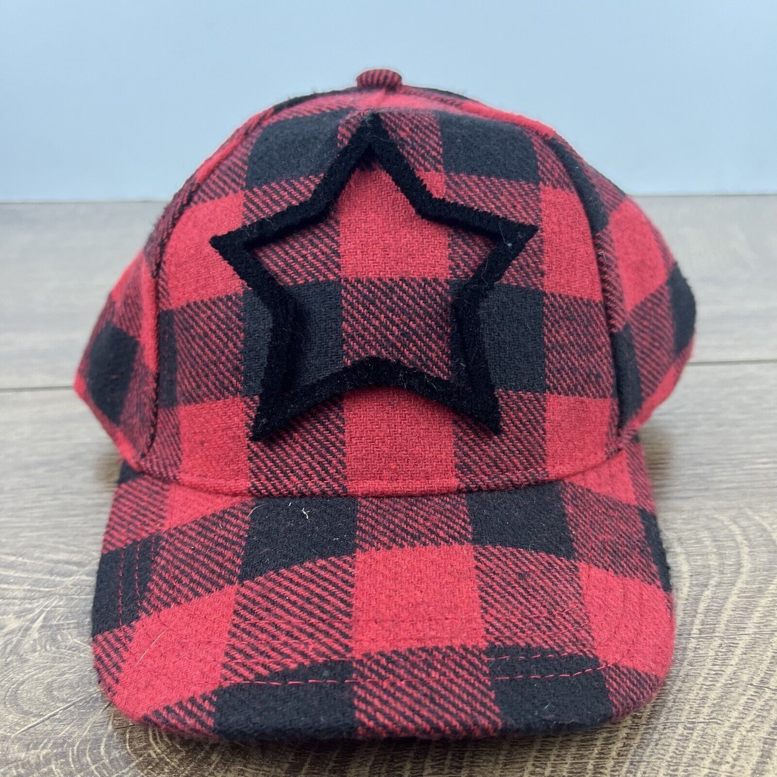 Other Star Hat Stars Hat Red Cap Adjustable Hat Red Adult Fit Hat Size ONE SIZE - 4 Thumbnail