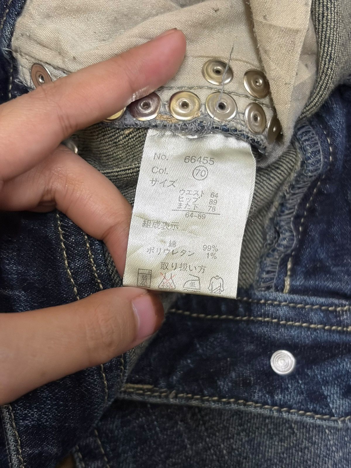 Hysteric Glamour Vintage Japanese Brand Distress Low Rise Flare Jeans Size 28" / US 6 / IT 42 - 5 Thumbnail