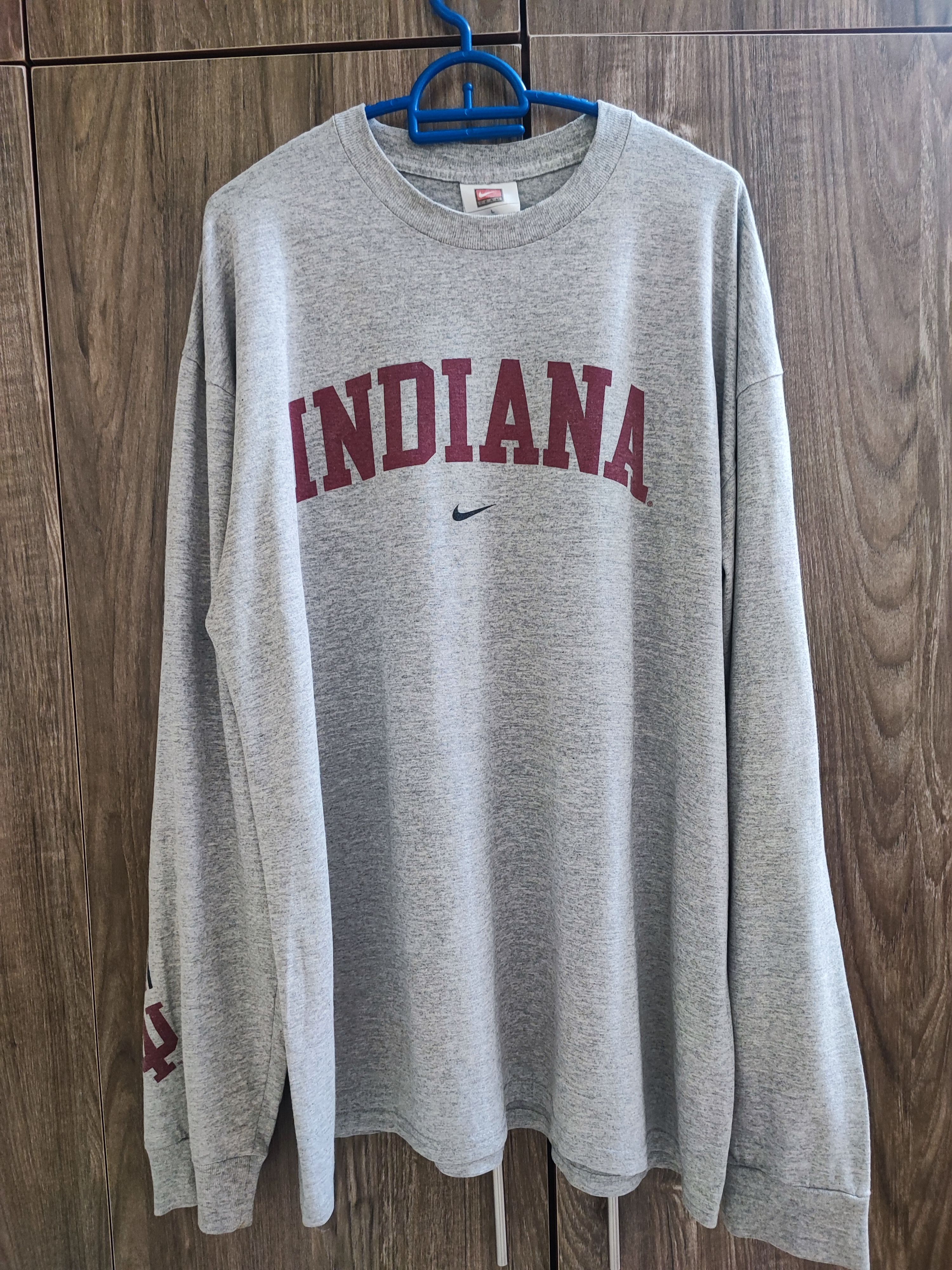 Nike × Vintage Vintage Oversized Nike Indiana University Size US L / EU 52-54 / 3 - 1 Thumbnail