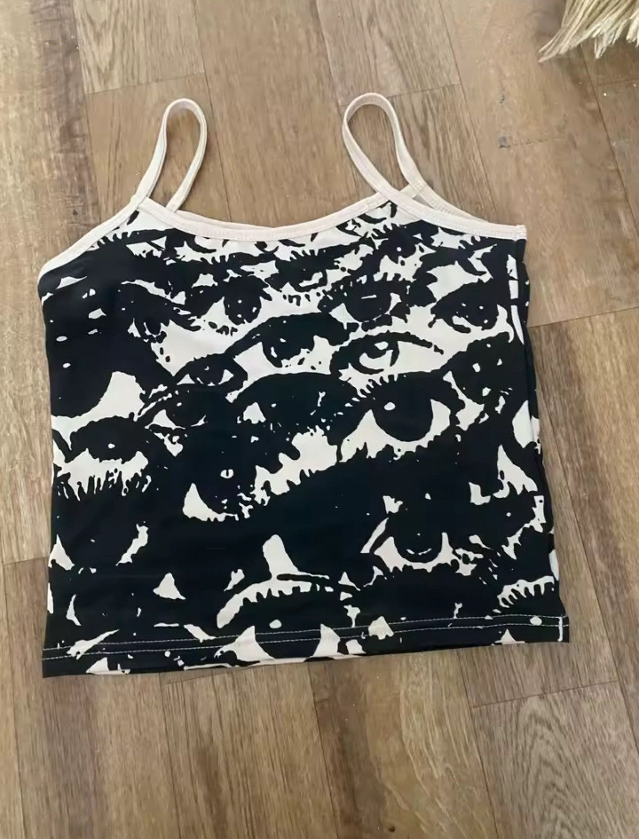 Other All-Over Eye Print Cami Top Size M / US 6-8 / IT 42-44 - 1 Thumbnail