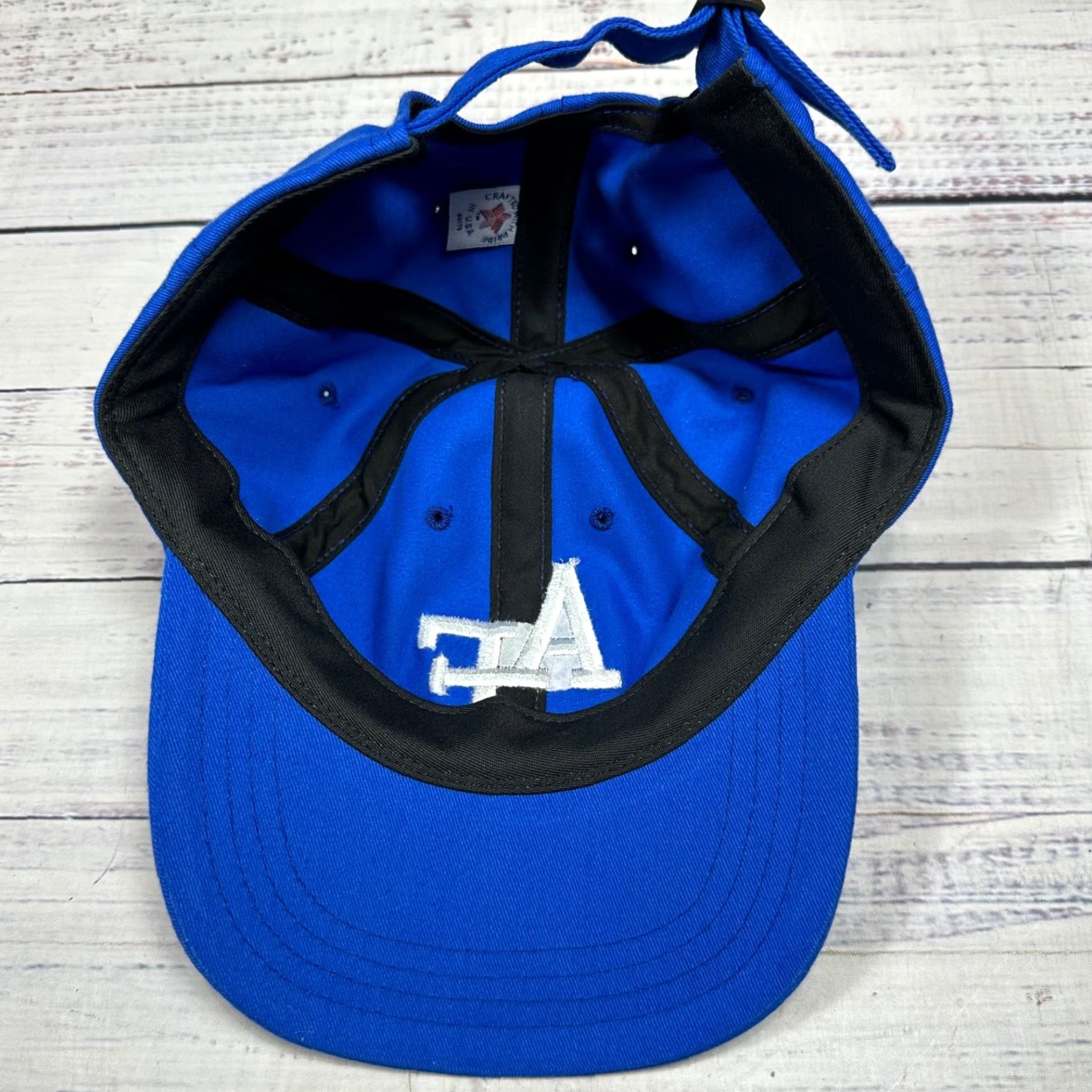 Vintage Vtg Air Force Academy Blue Baseball Hat Ball Cap Adjustable Men One Size Blue Cap Baseball Academy Admissions Size ONE SIZE - 7 Thumbnail