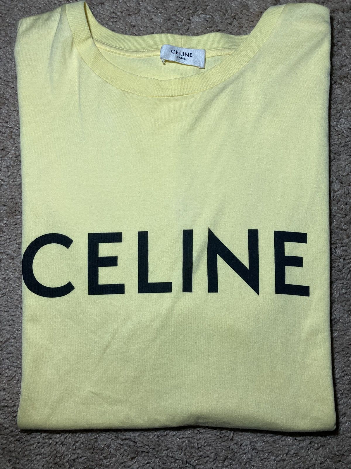 Celine SS21 Celine Logo Oversized Hedi Slimane 2021 Dancing Kid Fit Size US M / EU 48-50 / 2 - 1 Thumbnail