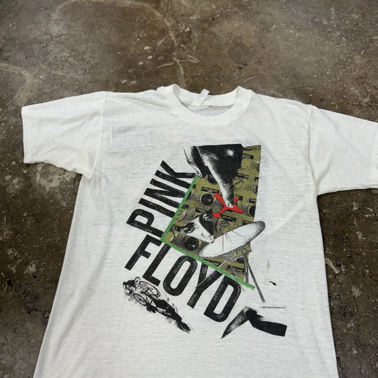Band Tees × Pink Floyd × Vintage Vintage 1987 Paper Think Pink 