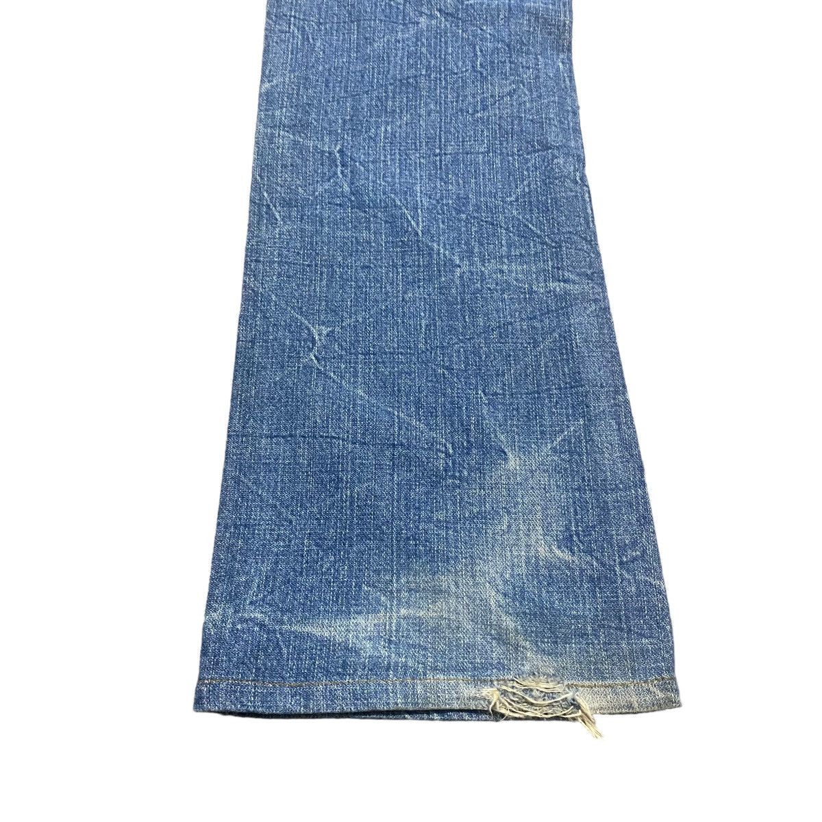 Japanese Brand Ozz-First Pinball Denim Flare Jeans Trashed Size US 30 / EU 46 - 15 Thumbnail