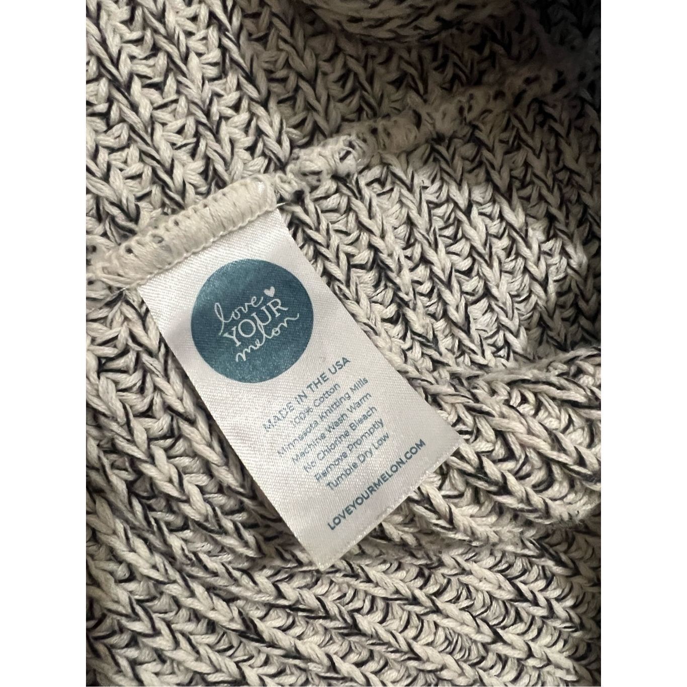 Other Love Your Melon Infinity Scarf 100% Cotton Size ONE SIZE - 3 Thumbnail