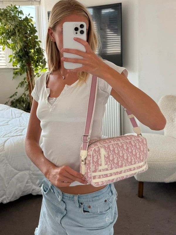Dior dior pink trotter no.1 shoulder bag Size ONE SIZE - 4 Thumbnail