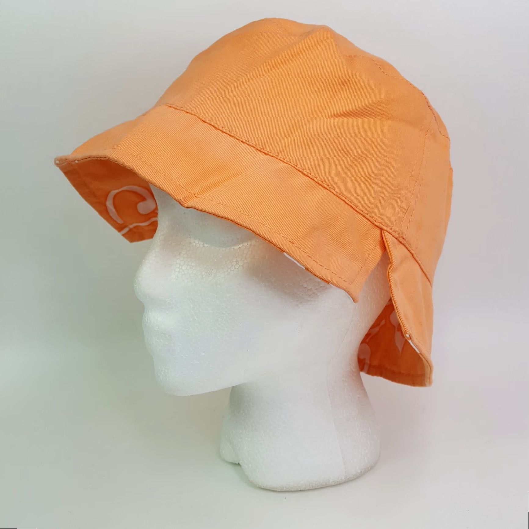 Callaway Callaway Golf Reversible Orange Women's One Size Outdoor Bucket Hat Hat Packable Twill Cotton 100% Casual Sports Outdoor 90s Womens Size ONE SIZE - 7 Thumbnail