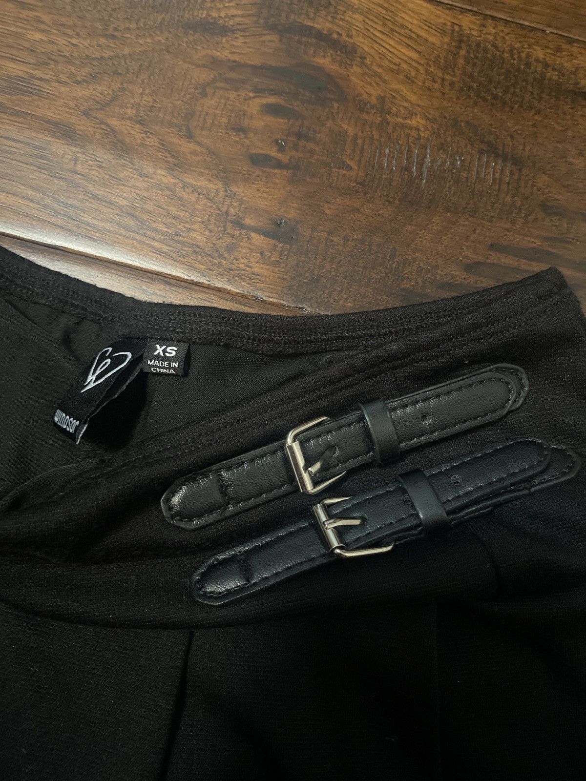 Other Mini Skirt With Buckle Detailing Size 25" / US 0 / IT 36 - 2 Thumbnail