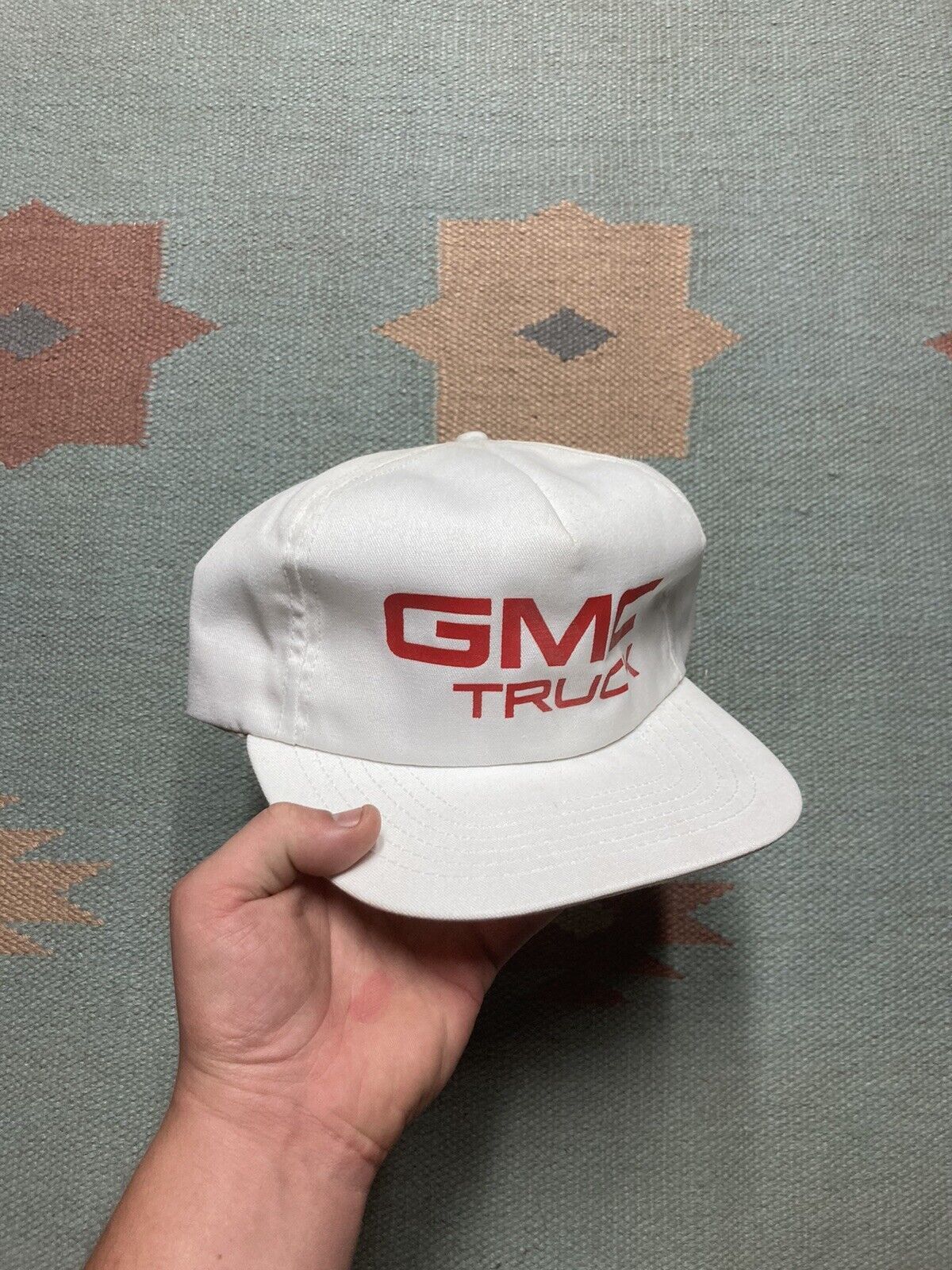Vintage VTG SnapBack hat cap GMC truck automobile car mechanic USA Size ONE SIZE - 1 Thumbnail