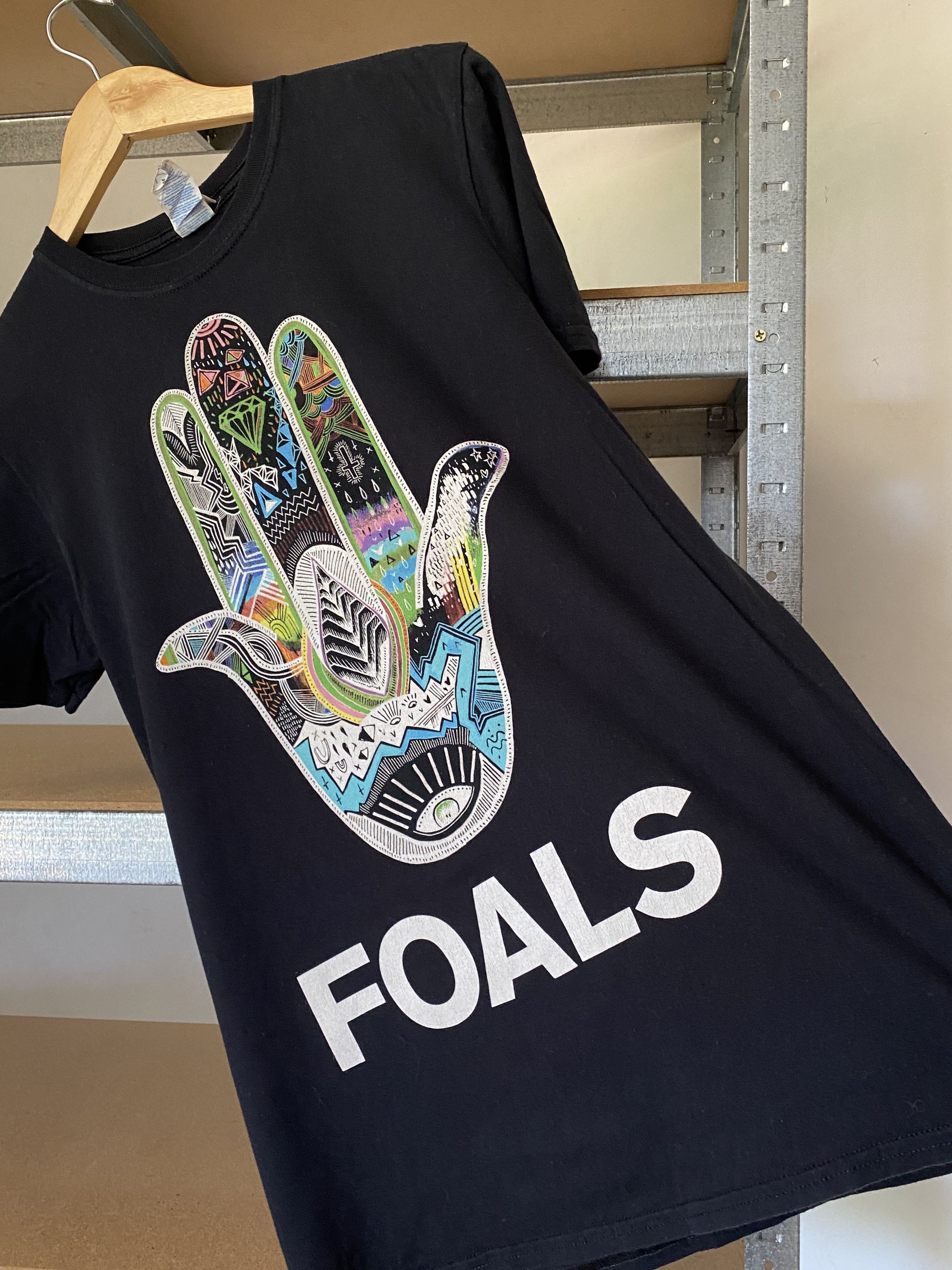 Band Tees Vintage 2000s Foals Hand Of God Rock Band T-shirt Size US M / EU 48-50 / 2 - 10 Thumbnail