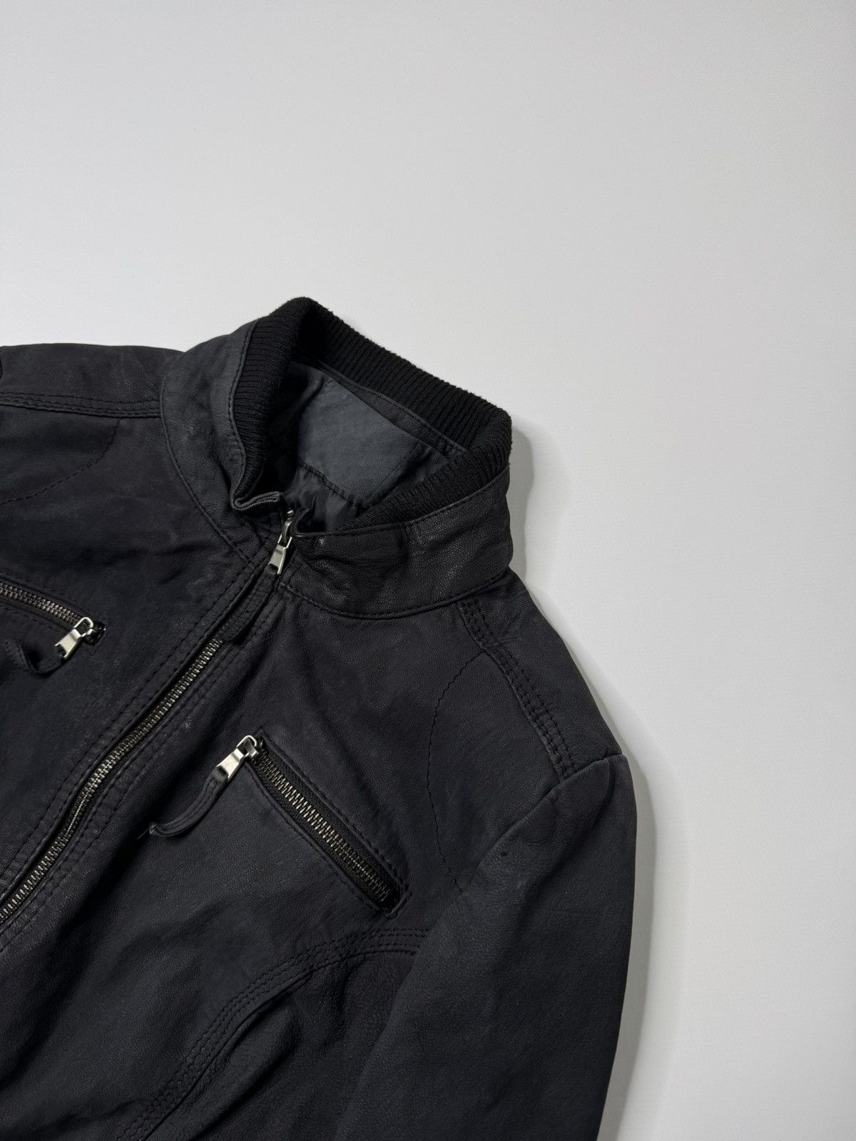 Genuine Leather Vintage leather slim jacket if6was9 swag hysteric hedi avant Size S / US 4 / IT 40 - 2 Thumbnail