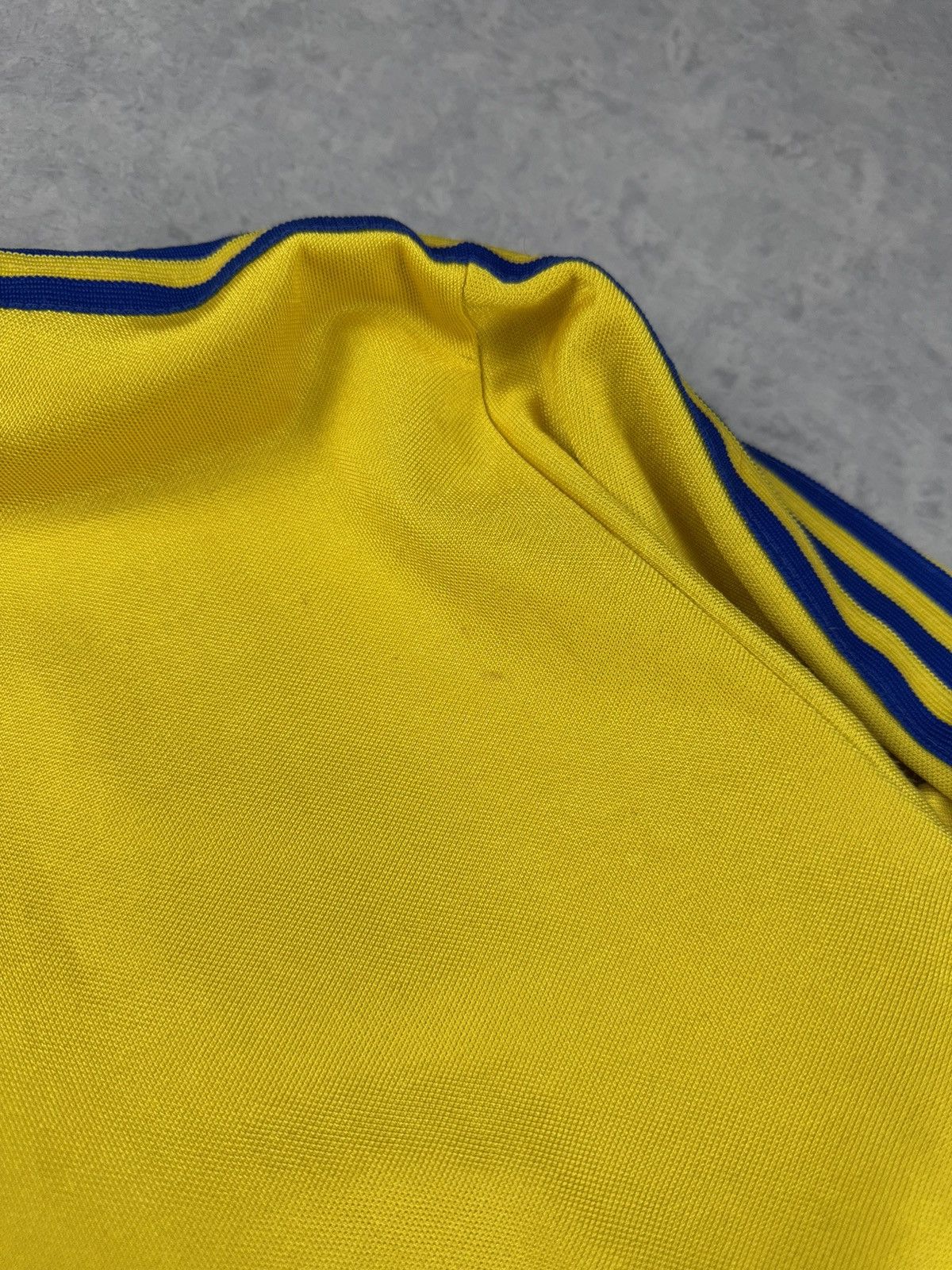 Adidas Adidas Vintage 1970s Soccer Jersey Made in West Germany Size US L / EU 52-54 / 3 - 5 Thumbnail