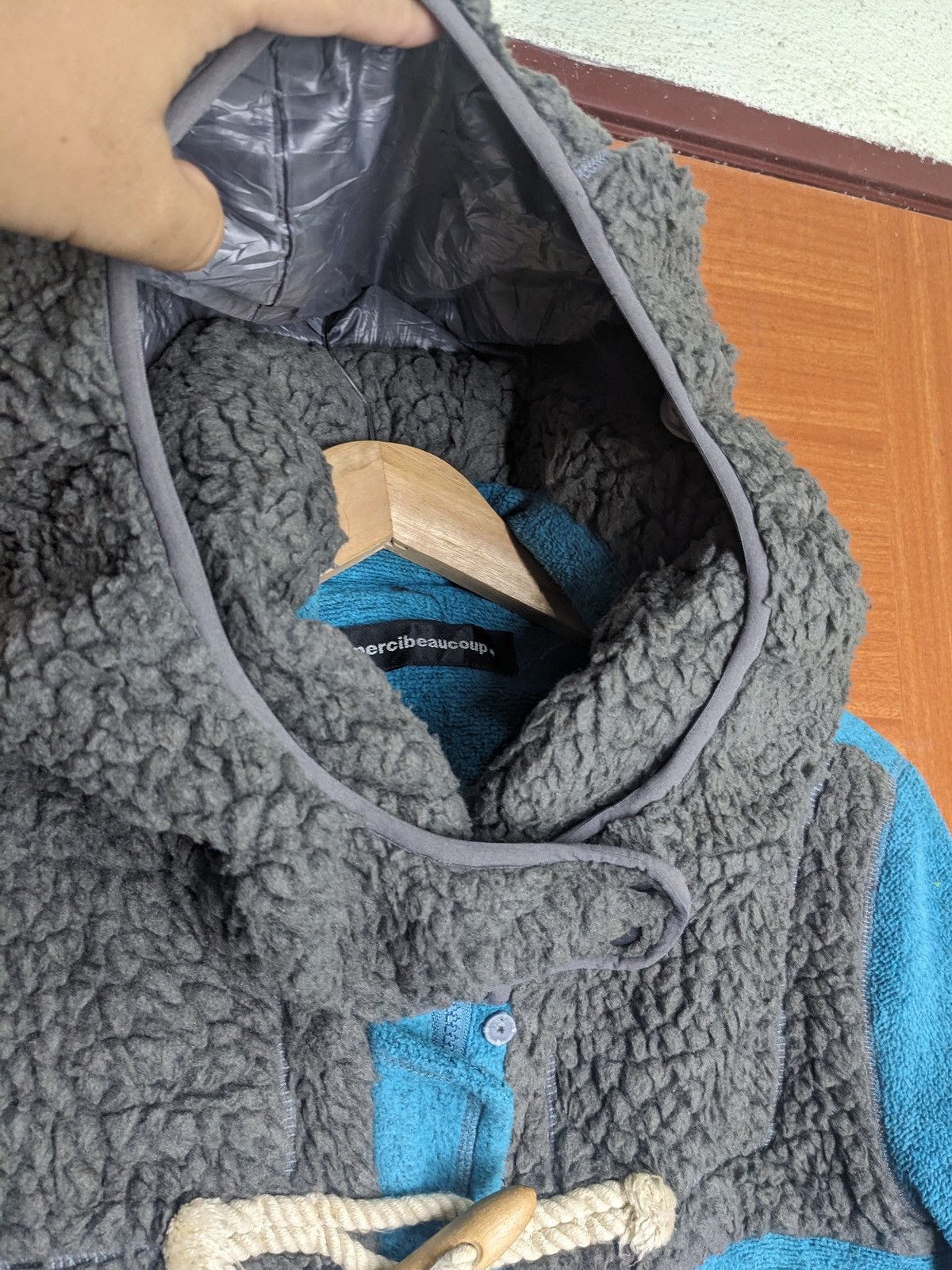 mercibeaucoup MERCIBEAUCOUP DUFFLE HOODIE JACKET BY ISSEY MIYAKE Size US M / EU 48-50 / 2 - 7 Thumbnail