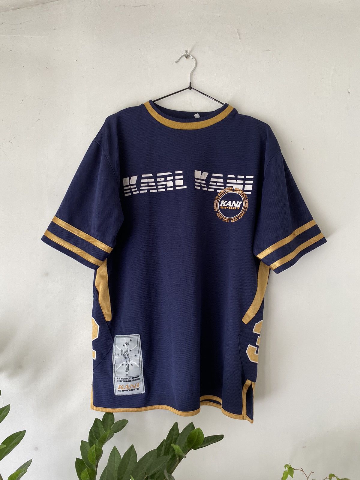 Karl Kani × Vintage Vintage Karl Kani Jersey Size US S / EU 44-46 / 1 - 2 Thumbnail