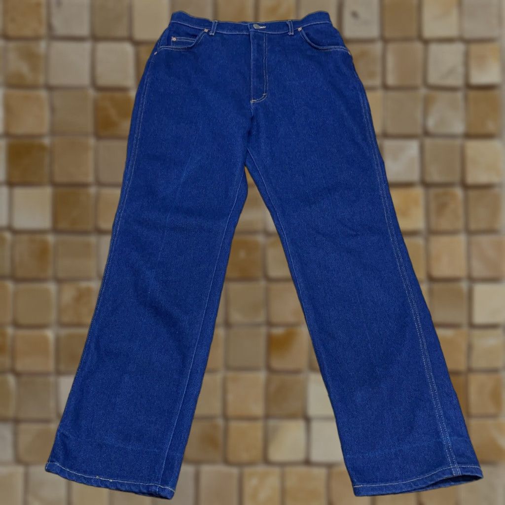Lee VINTAGE Lee Jeans Women 18M Blue Denim Mom High Rise Size 40" / US 18 - 1 Thumbnail