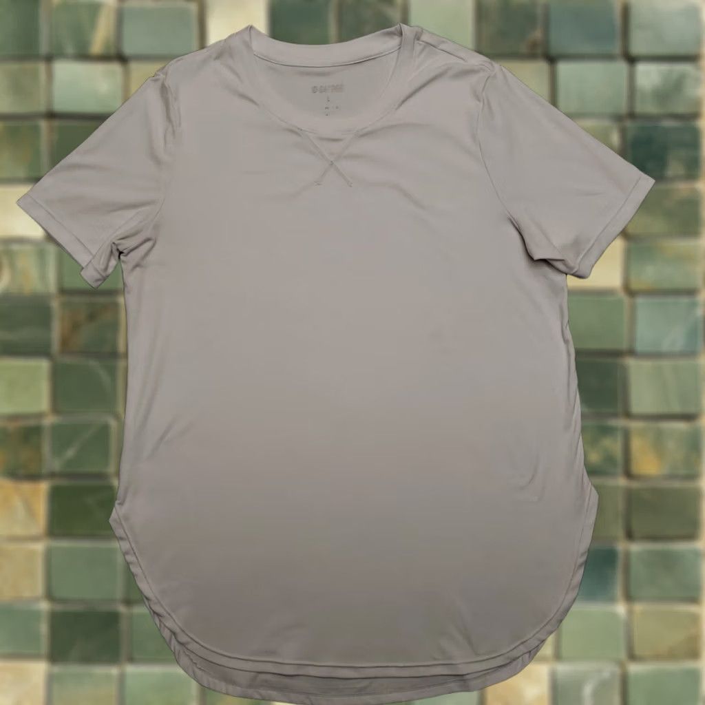 G/FORE G4Free Shirt Women L White Drop Cut Performance Golf Casual Short Sleeve Tee Size L / US 10 / IT 46 - 1 Thumbnail