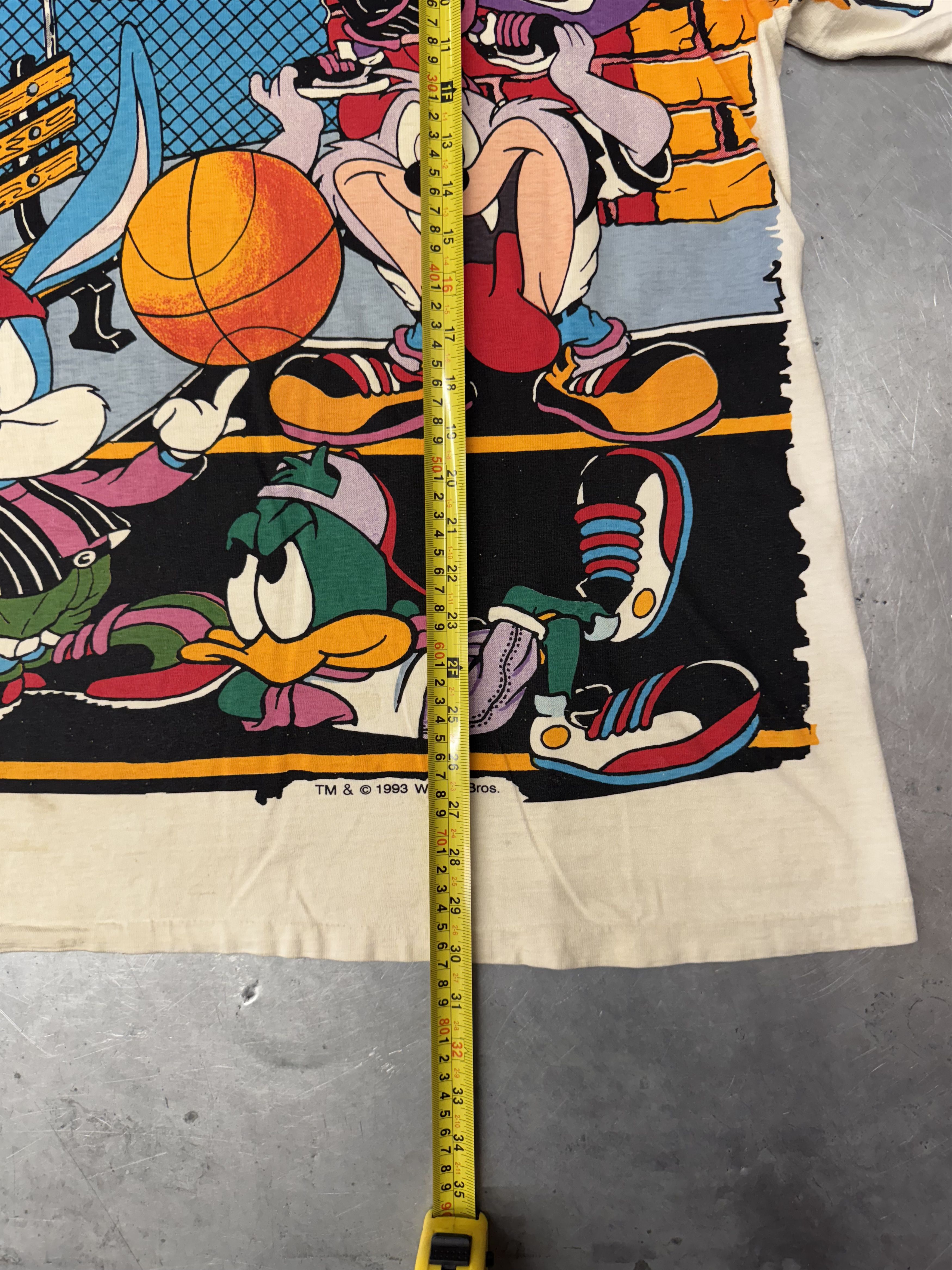 Warner Bros Vintage Rare Looney Tunes Tee Size US L / EU 52-54 / 3 - 3 Thumbnail