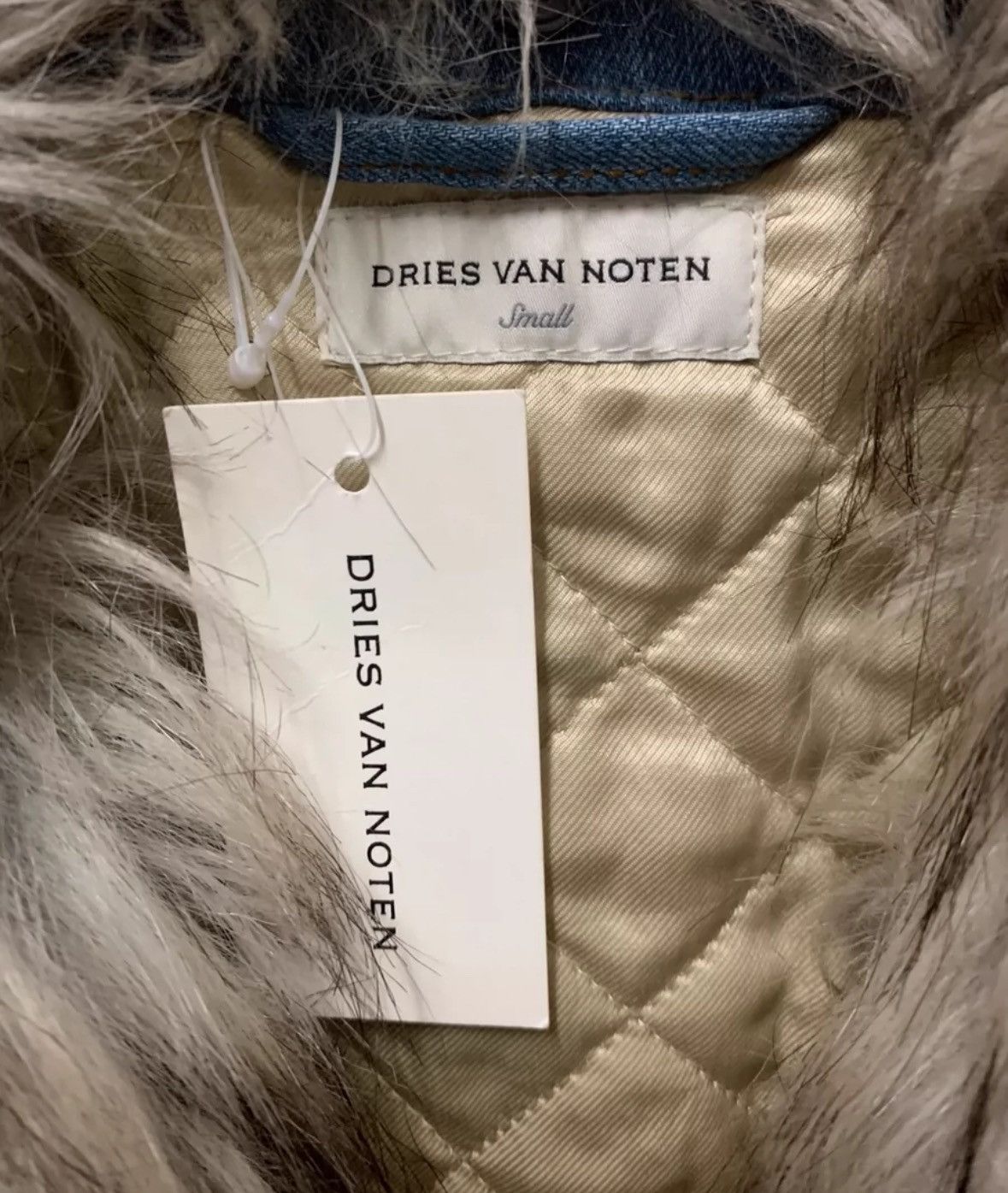 Dries Van Noten DRIES VAN NOTEN AW17 Show Denim Splicing Coat2412-Nextarrow Size US S / EU 44-46 / 1 - 4 Thumbnail