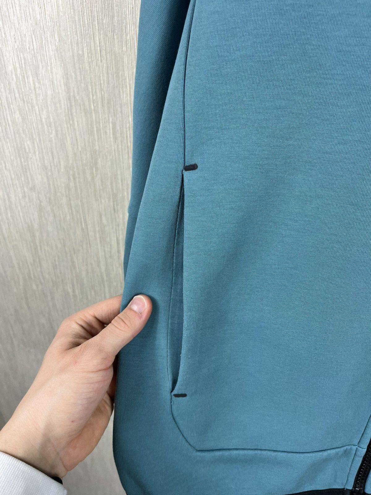 Nike Nike vintage tech fleece zip hoodie drill y2k mineral teal Size US XS / EU 42 / 0 - 18 Thumbnail
