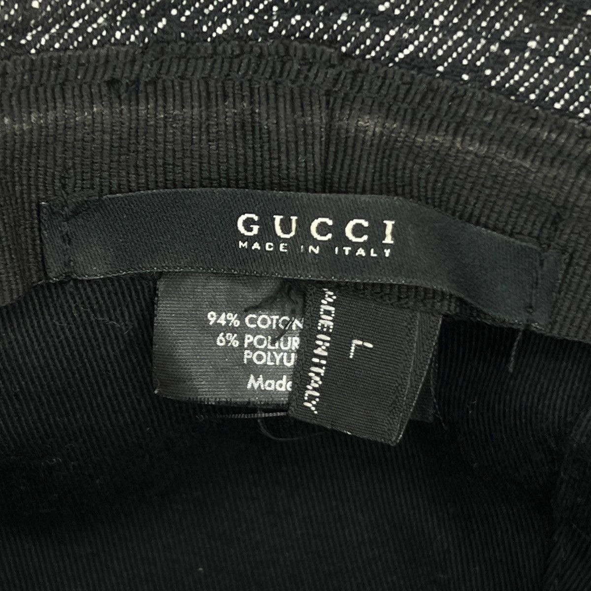 Gucci Gucci Bucket Hat Monogram Black Size ONE SIZE - 8 Thumbnail