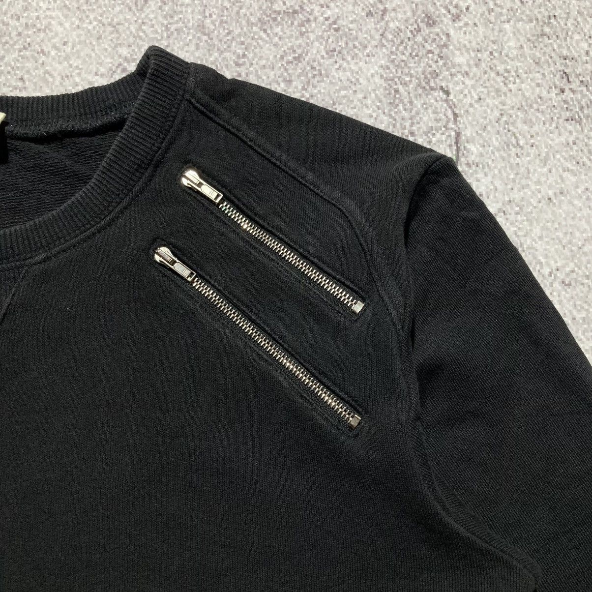 Saint Laurent Paris 🇫🇷 FW 15 Hedi Slimane Saint Laurent Paris 5 Zip Sweatshirt Size US M / EU 48-50 / 2 - 5 Thumbnail