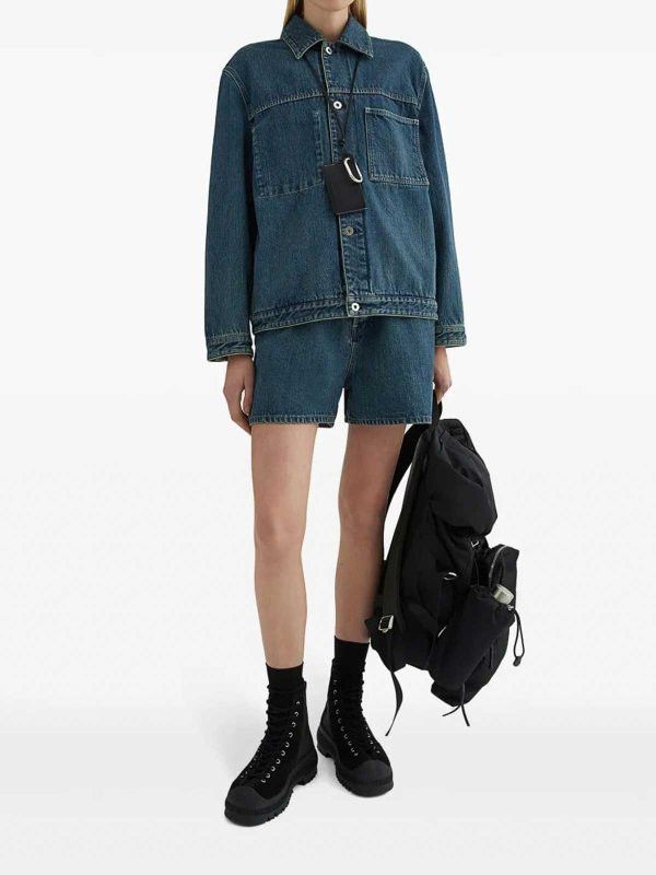 Jil Sander o1loc1c0426 Denim Jacket in Blue Size S / US 4 / IT 40 - 2 Thumbnail