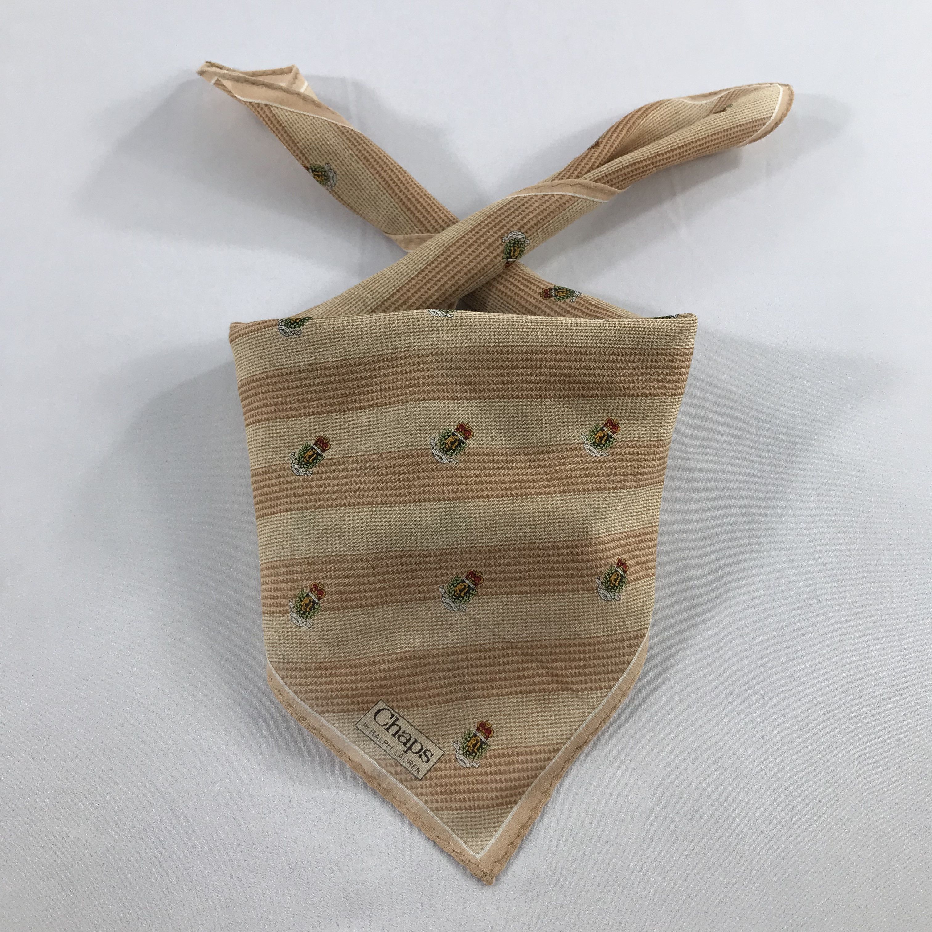 Chaps Ralph Lauren × Vintage Chaps Ralph Lauren Bandana / Handkerchief/Neckerchief -S2330 Size ONE SIZE - 3 Thumbnail
