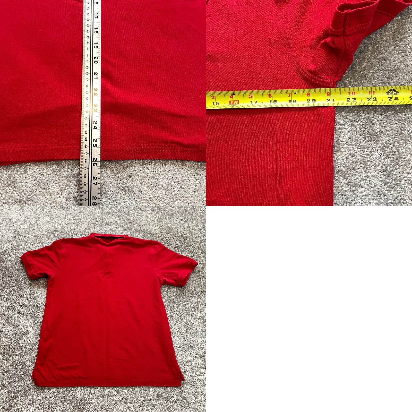 Vintage VINTAGE Wonder Nation Polo shirt Mens M Red Collared Short Sleeve Knit Cotton Polyester Rugby Golf Preppy 90s Mens Size US M / EU 48-50 / 2 - 8 Thumbnail