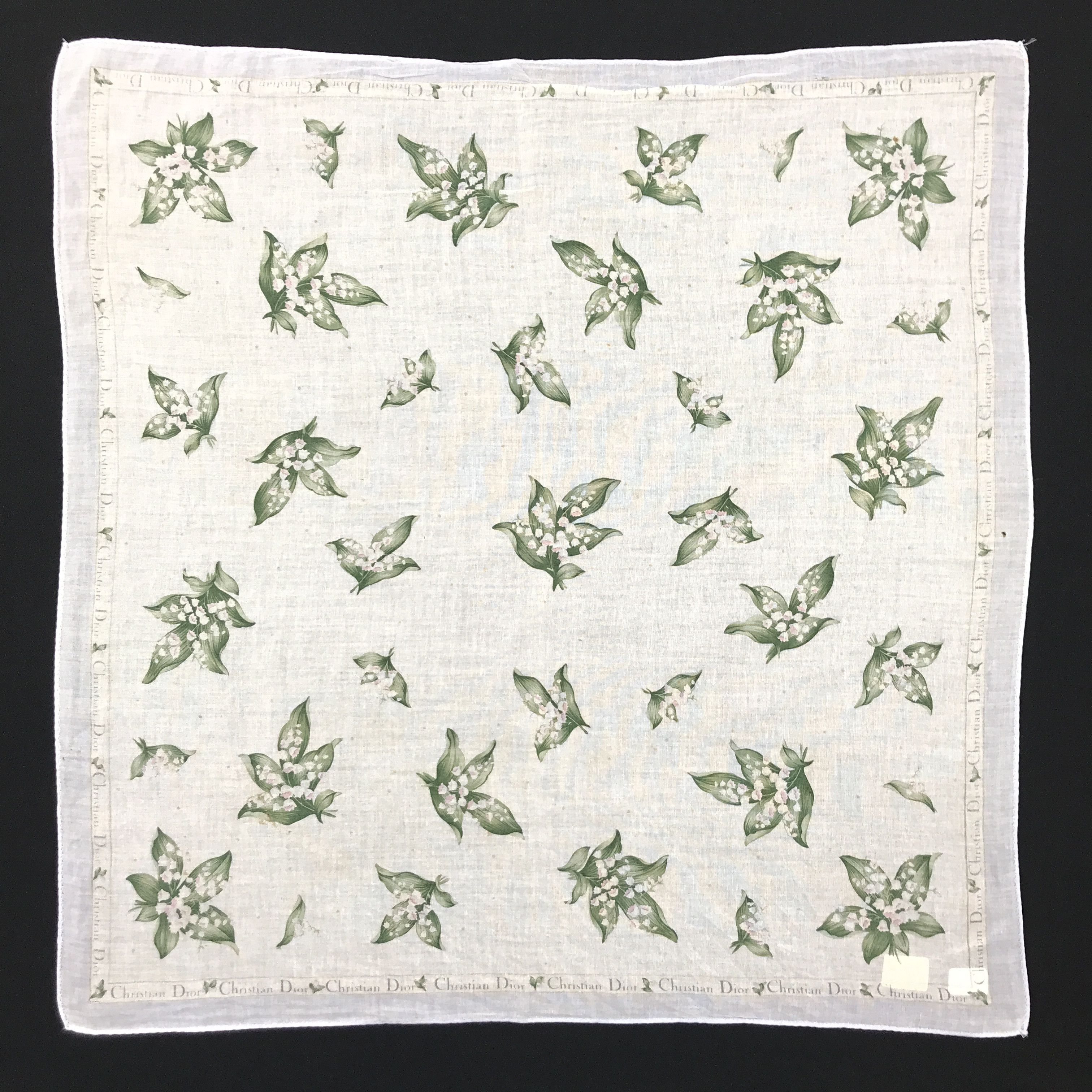 Christian Dior Monsieur × Vintage Vintage Christian Dior Bandana Neckerchief Handkerchief Size ONE SIZE - 1 Thumbnail