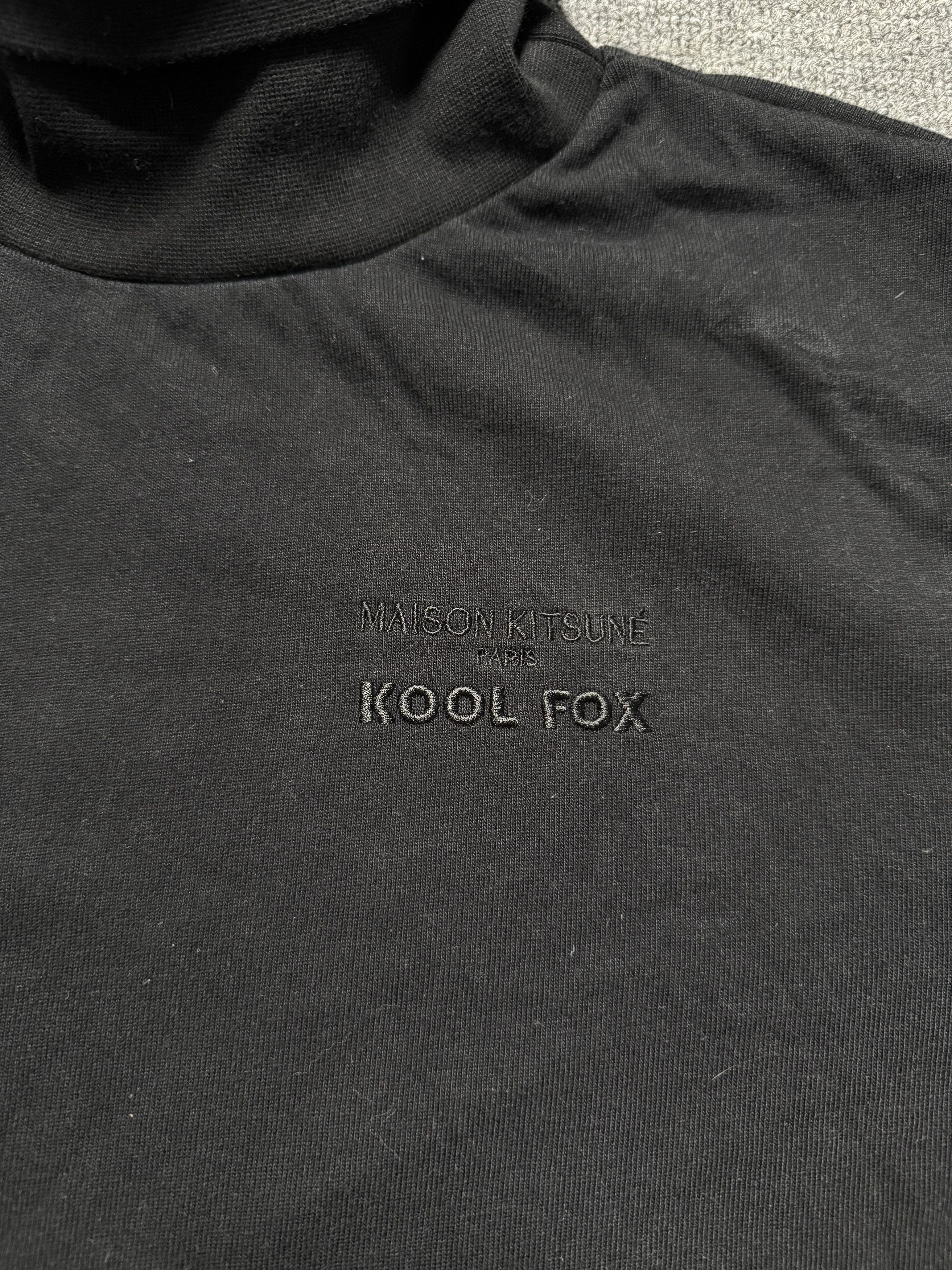 Maison Kitsune Maison Kitsuné Kool Fox Turtleneck Size S Paris Minimalist Size US S / EU 44-46 / 1 - 4 Thumbnail