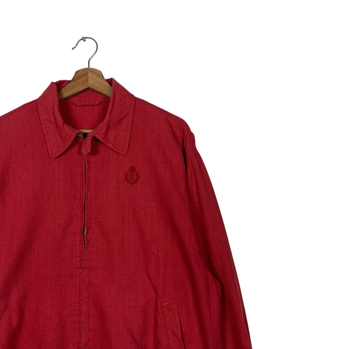 Chaps Ralph Lauren Vintage Chaps Ralph Lauren Red Bomber Jacket Size US M / EU 48-50 / 2 - 5 Thumbnail