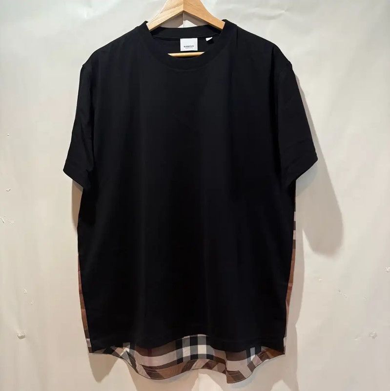 Burberry Colorblock Cotton Tee for Women