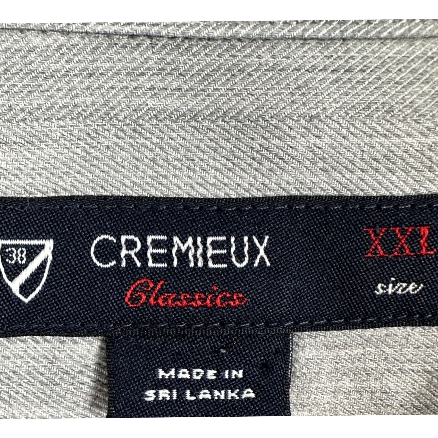 Cremieux Cremieux Shirt Button Up Mens 2XL Gray Classic Long Sleeve Casual Authentic EUC Size US XXL / EU 58 / 5 - 4 Thumbnail