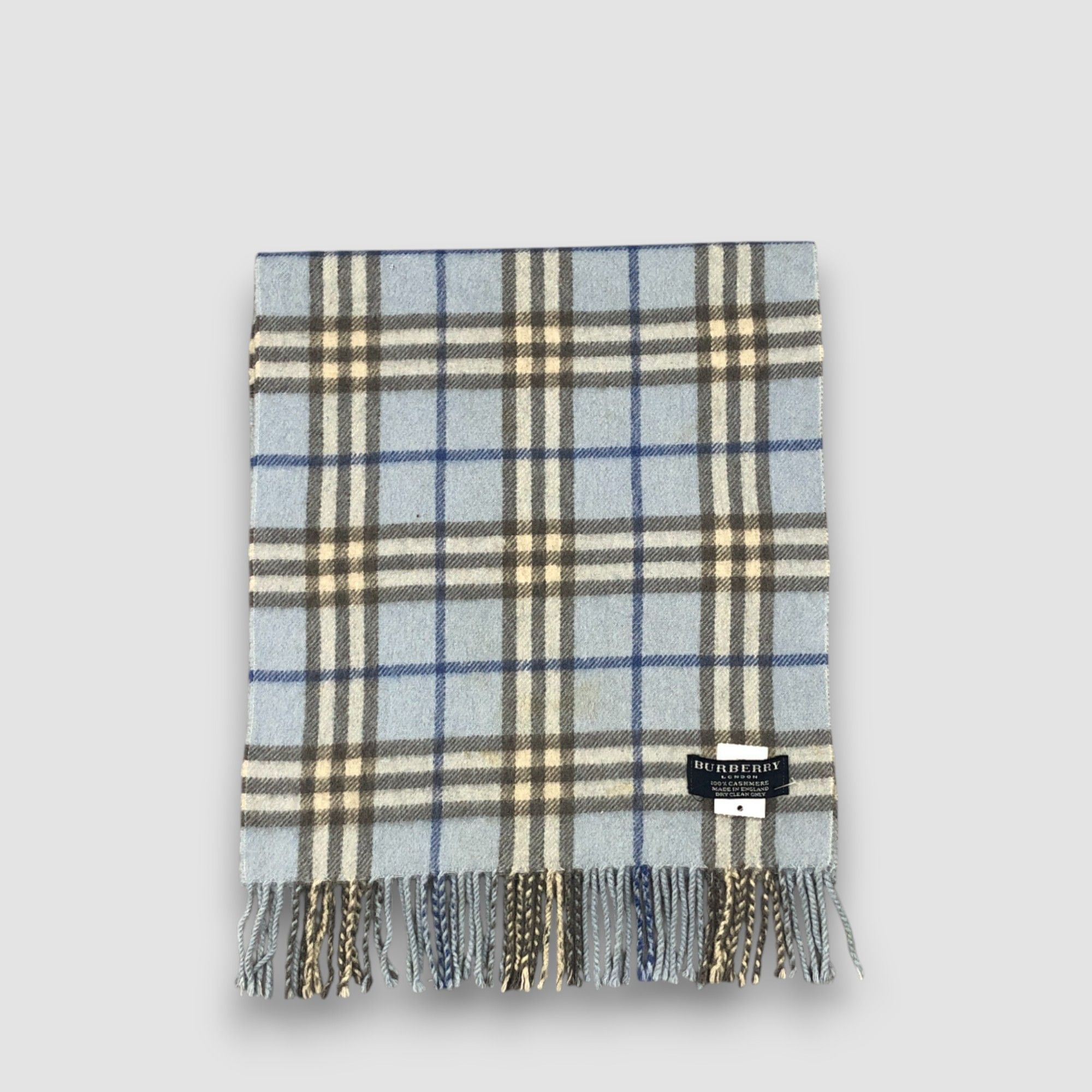 Burberry Vintage Burberry Scarf Muffler Wool Cashmere Winter Scarves Size ONE SIZE - 2 Thumbnail