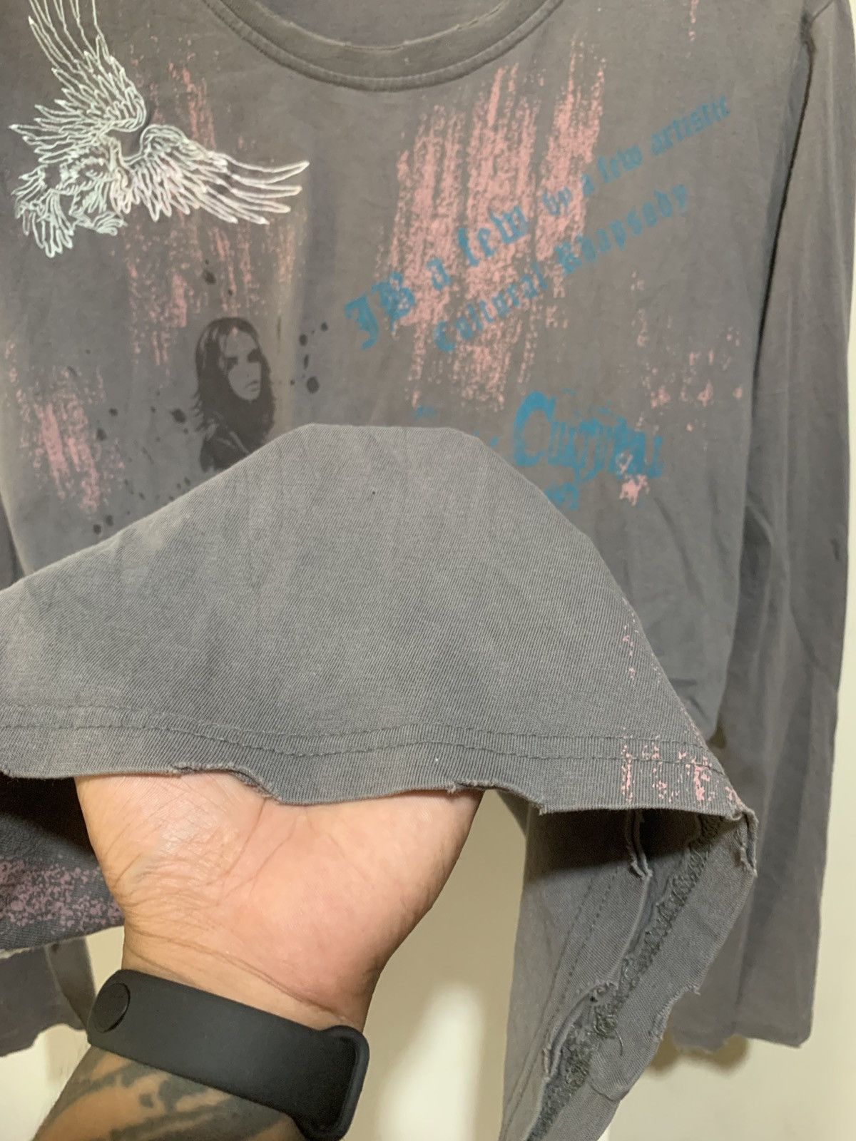 Japanese Brand Japanese Y2K Jambangee Poem Longsleve Tee Shirt Size US M / EU 48-50 / 2 - 4 Thumbnail
