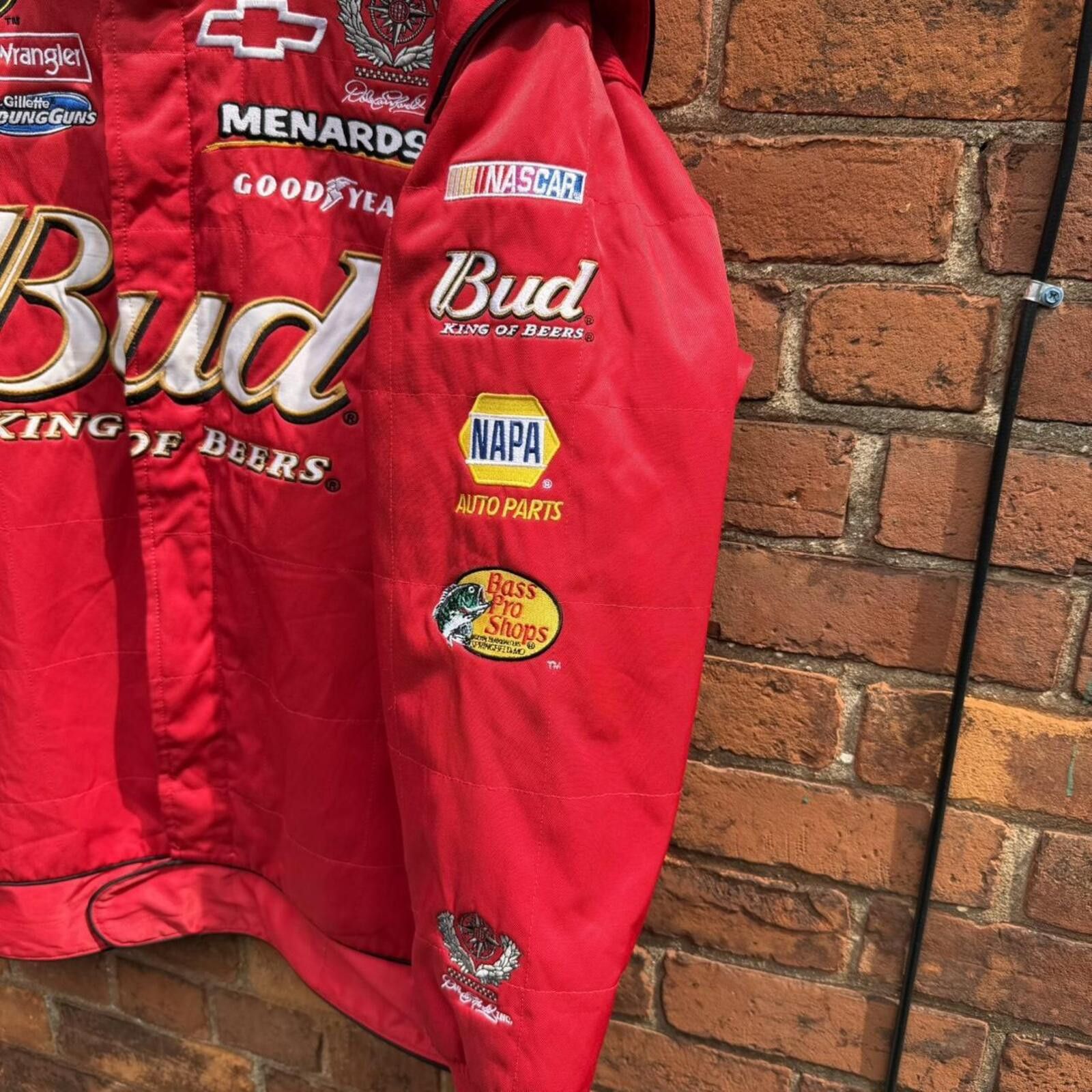 Chase Authentics vintage Budweiser king of beers chase authentics jacket 00s Size US L / EU 52-54 / 3 - 3 Thumbnail
