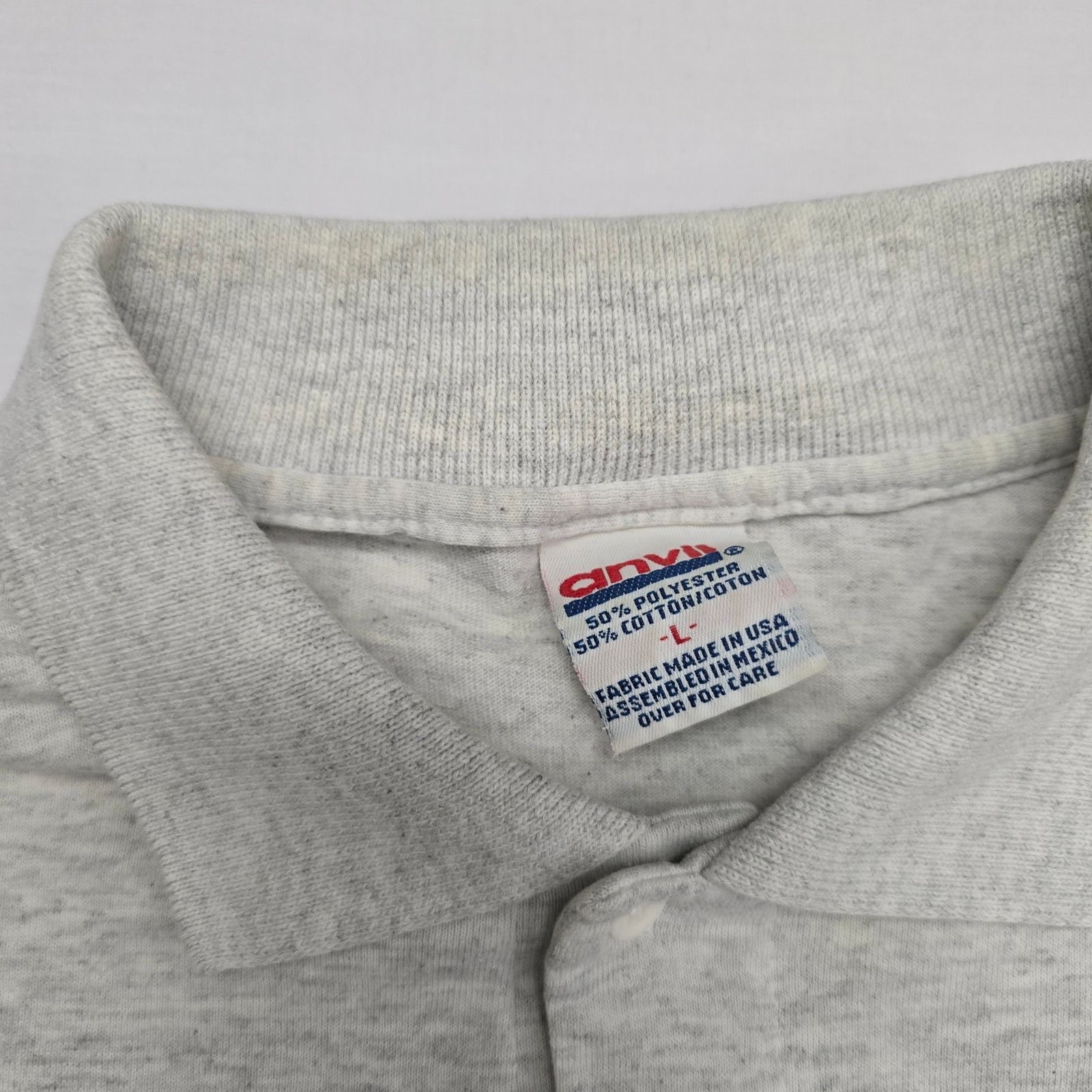 Harley Davidson × Vintage Vintage Harley Davidson Polo Police Motors Gray L Shirt 90s Size US L / EU 52-54 / 3 - 8 Thumbnail