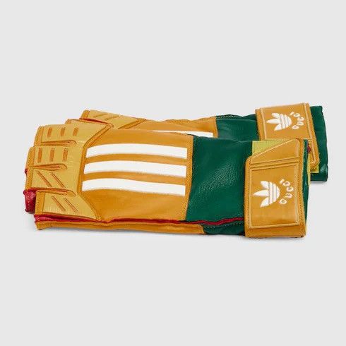 Adidas × Gucci 🔥LIMITED🔥 $1.4K VALUE Adidas x Gucci Leather Gloves Size ONE SIZE - 2 Thumbnail