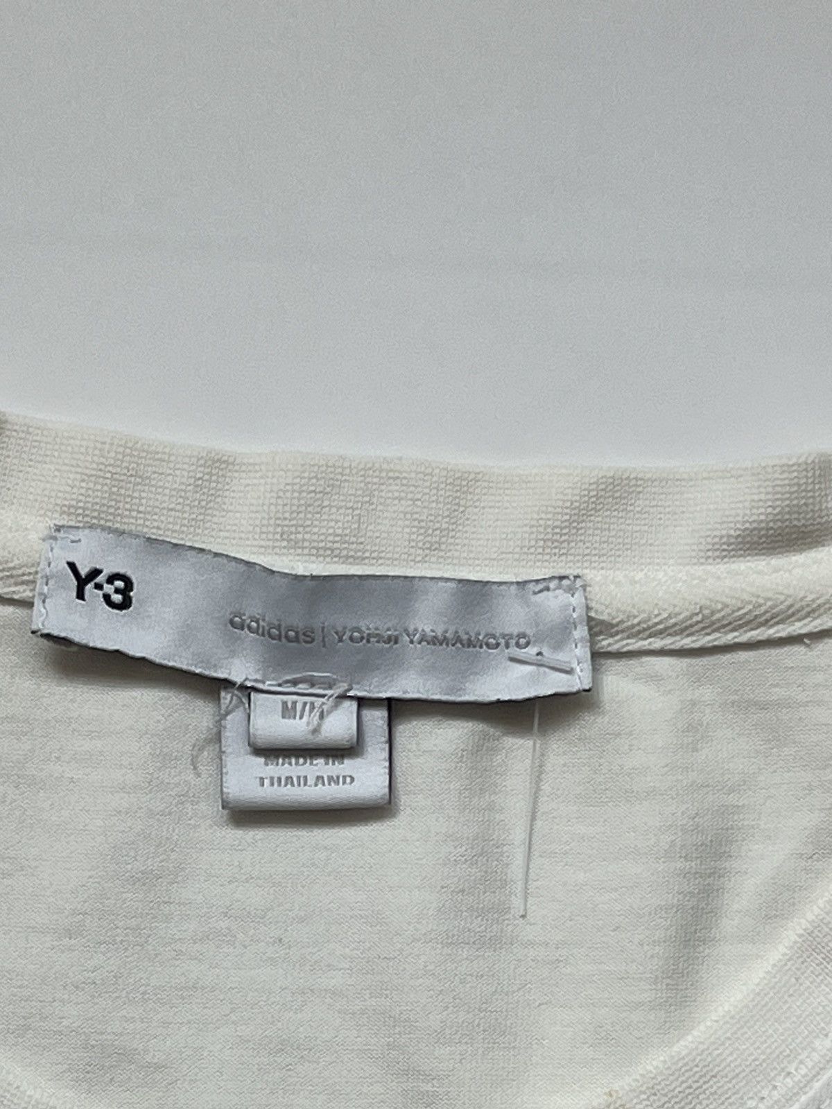 Adidas Adidas Y-3 Yohji Yamamoto Tees Size US M / EU 48-50 / 2 - 3 Thumbnail