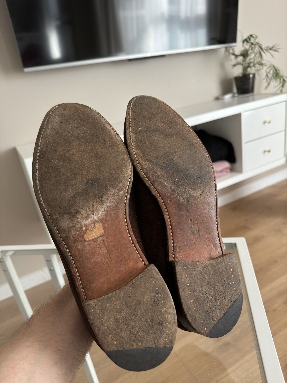 Cheaney Joseph Cheaney & Sons suede loafers Size US 9.5 / EU 42-43 - 6 Thumbnail