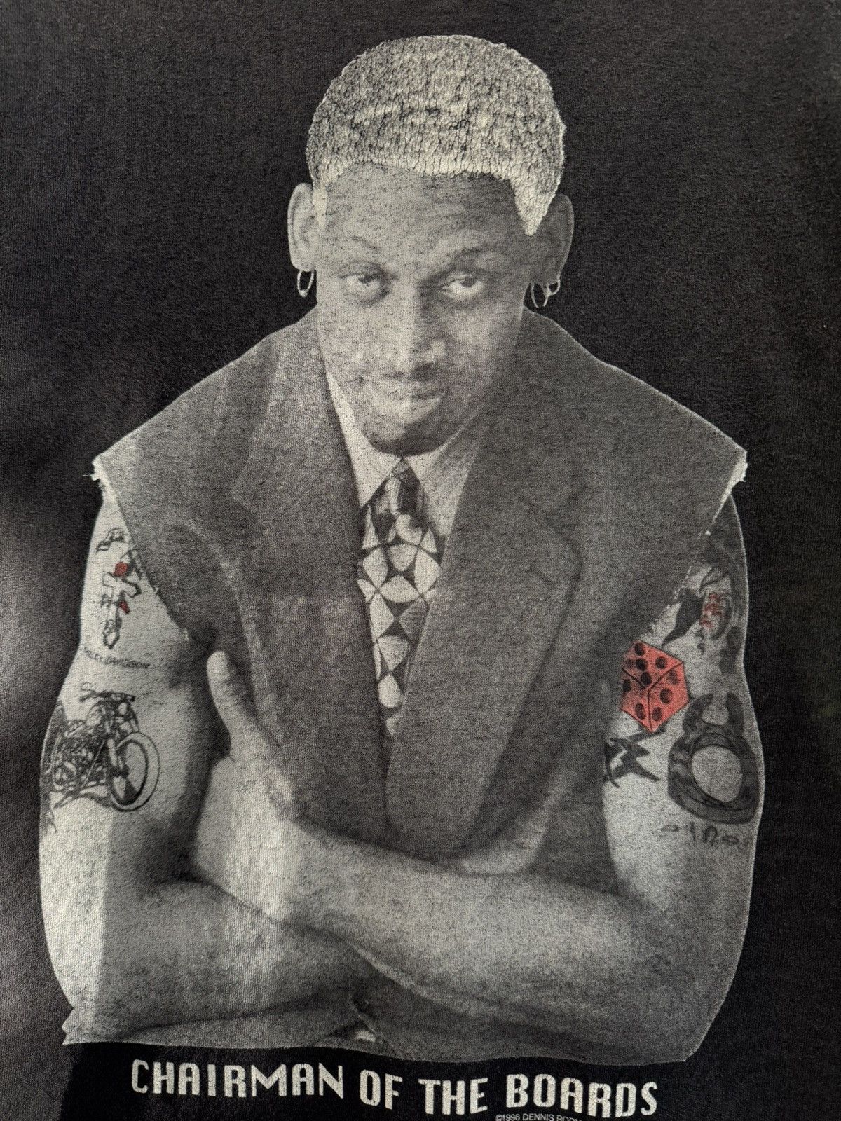 Vintage Vintage Rodman Chairman Of The Boards 90s T-Shirt Size US M / EU 48-50 / 2 - 8 Thumbnail