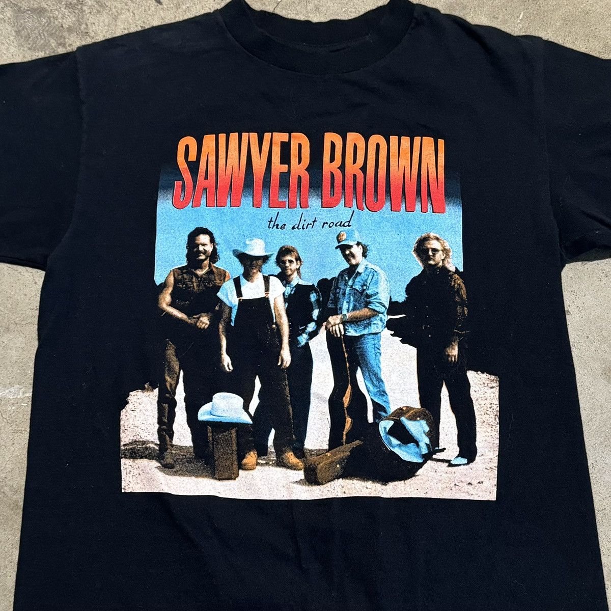 Band Tees × Vintage VINTAGE SAWYER BROWN TOUR TEE! Size US M / EU 48-50 / 2 - 3 Thumbnail