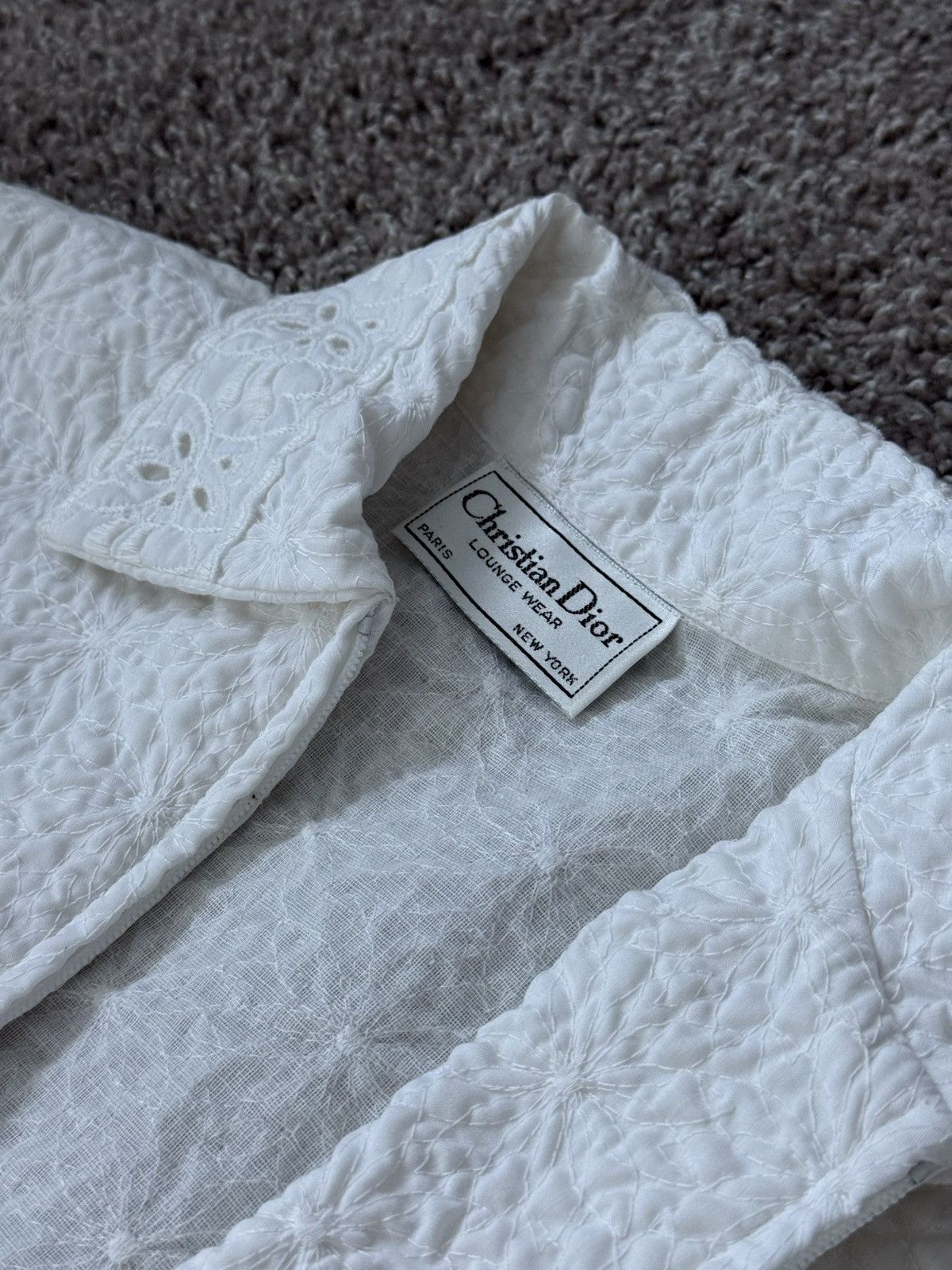 Dior Vintage Christian Dior Zip-Front Lounge Dress Size ONE SIZE - 3 Thumbnail