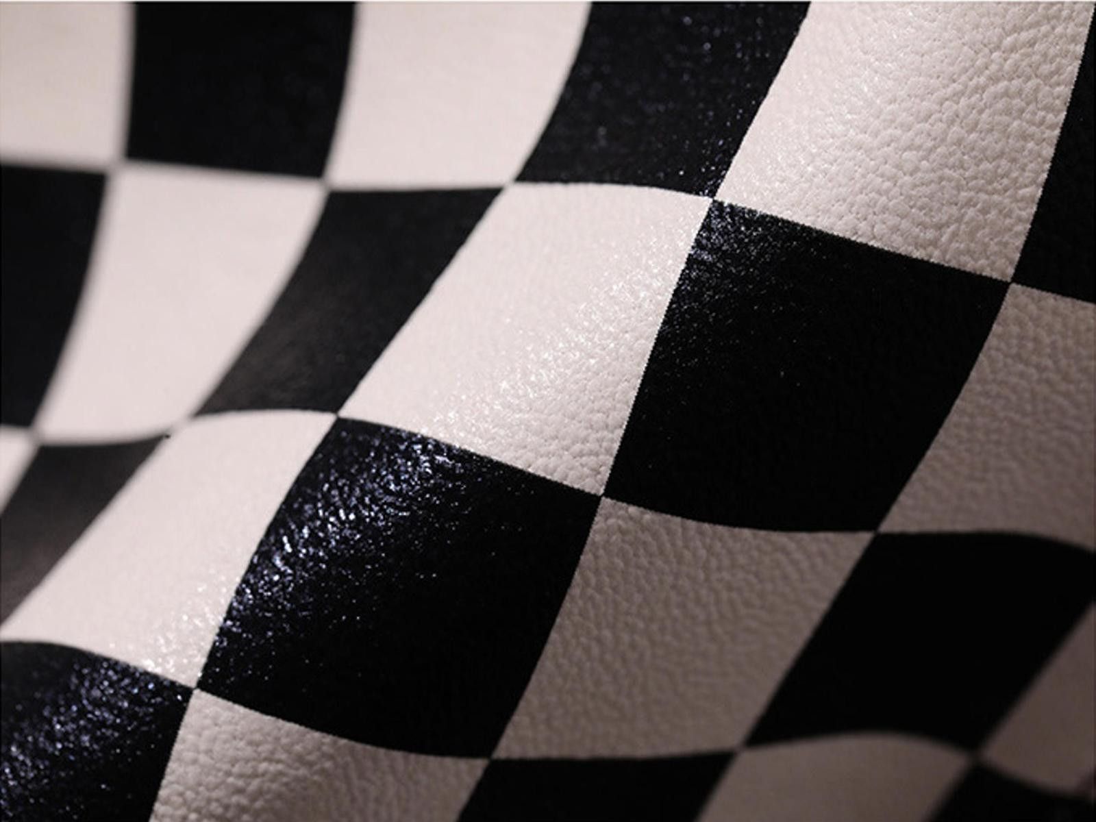Japanese Brand Vintage Wash Checkered Leather Jacket Size US M / EU 48-50 / 2 - 10 Thumbnail